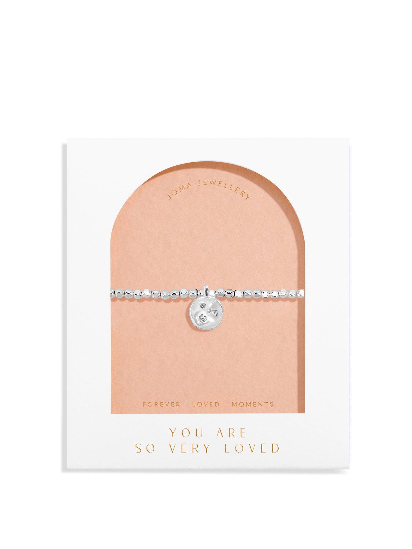 Product photograph of Joma Jewellery Dolce Vita You Are So Loved Bracelet from very.co.uk