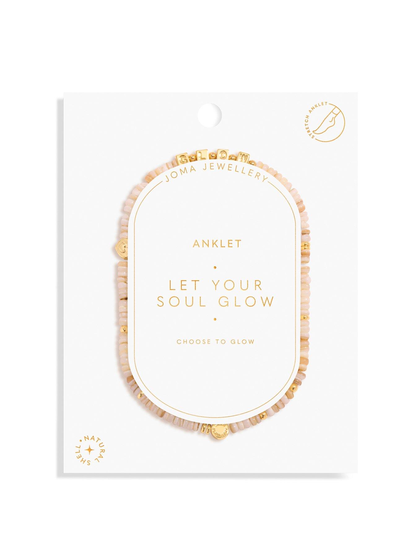 undefined HAPPY LITTLE MOMENTS ANKLET LET YOUR SOUL GLOW Anklet