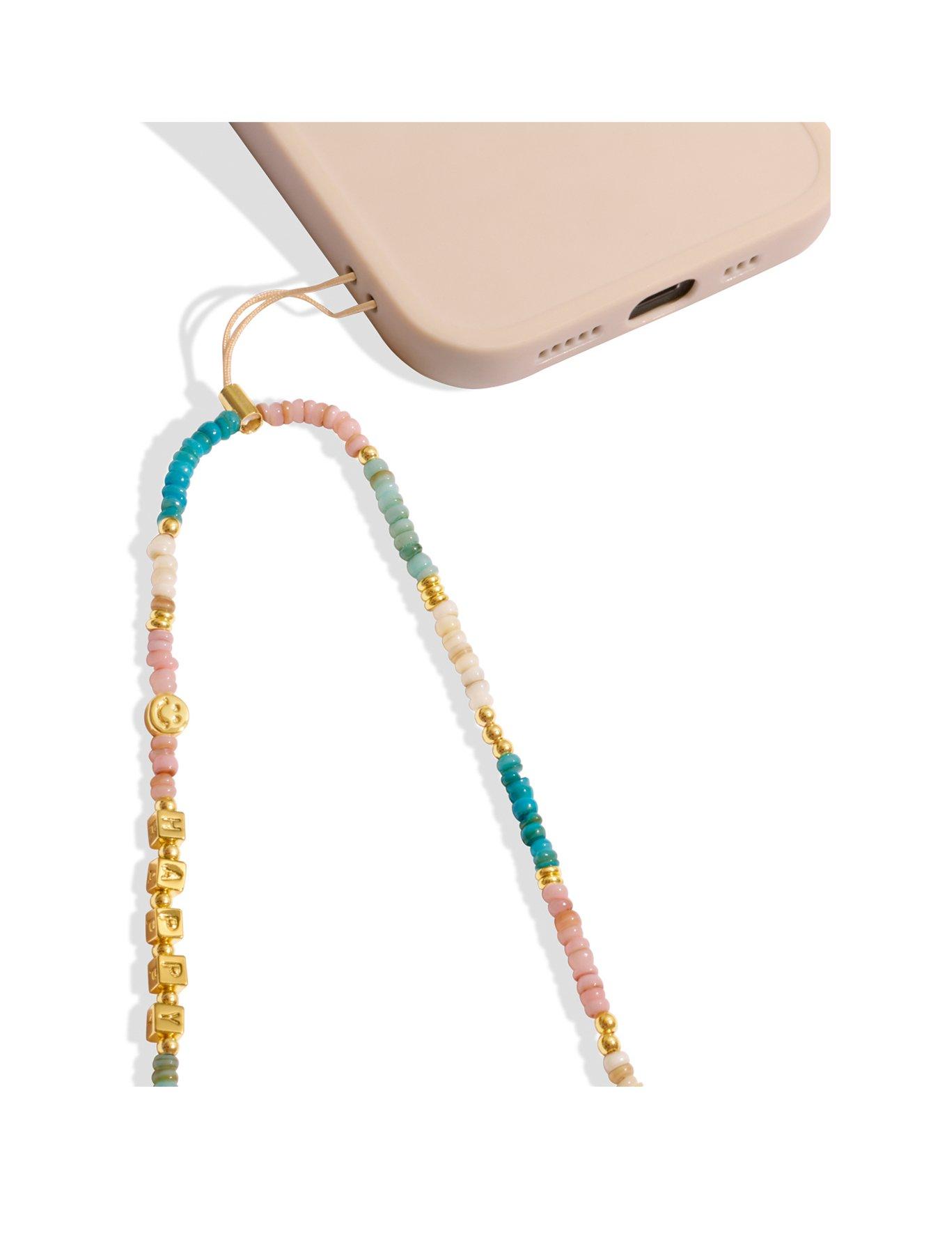 Product photograph of Joma Jewellery Happy Little Moments Happy Phone Charm from very.co.uk