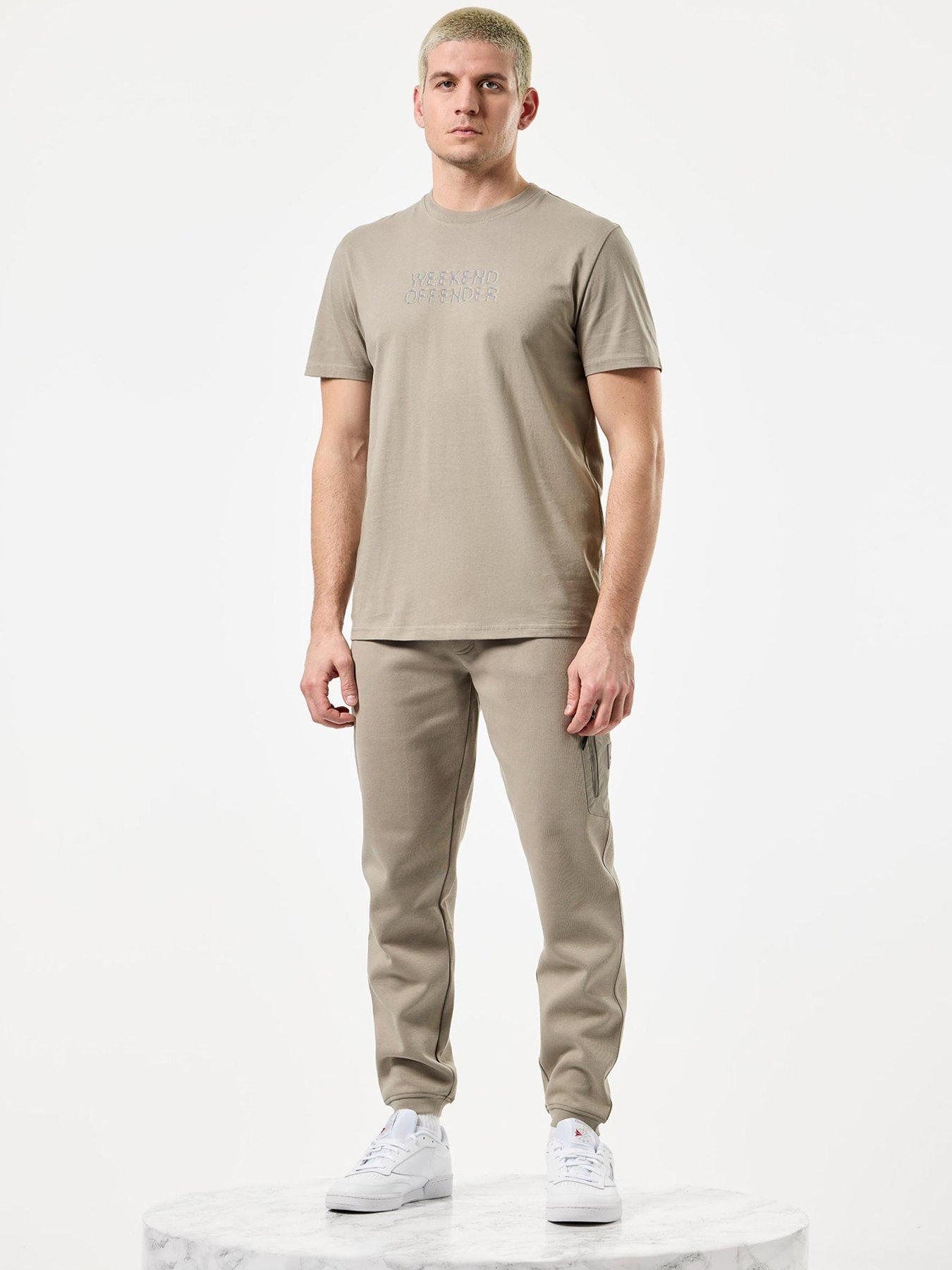 undefined Chiapas Technical Overlay Jogger - Brown