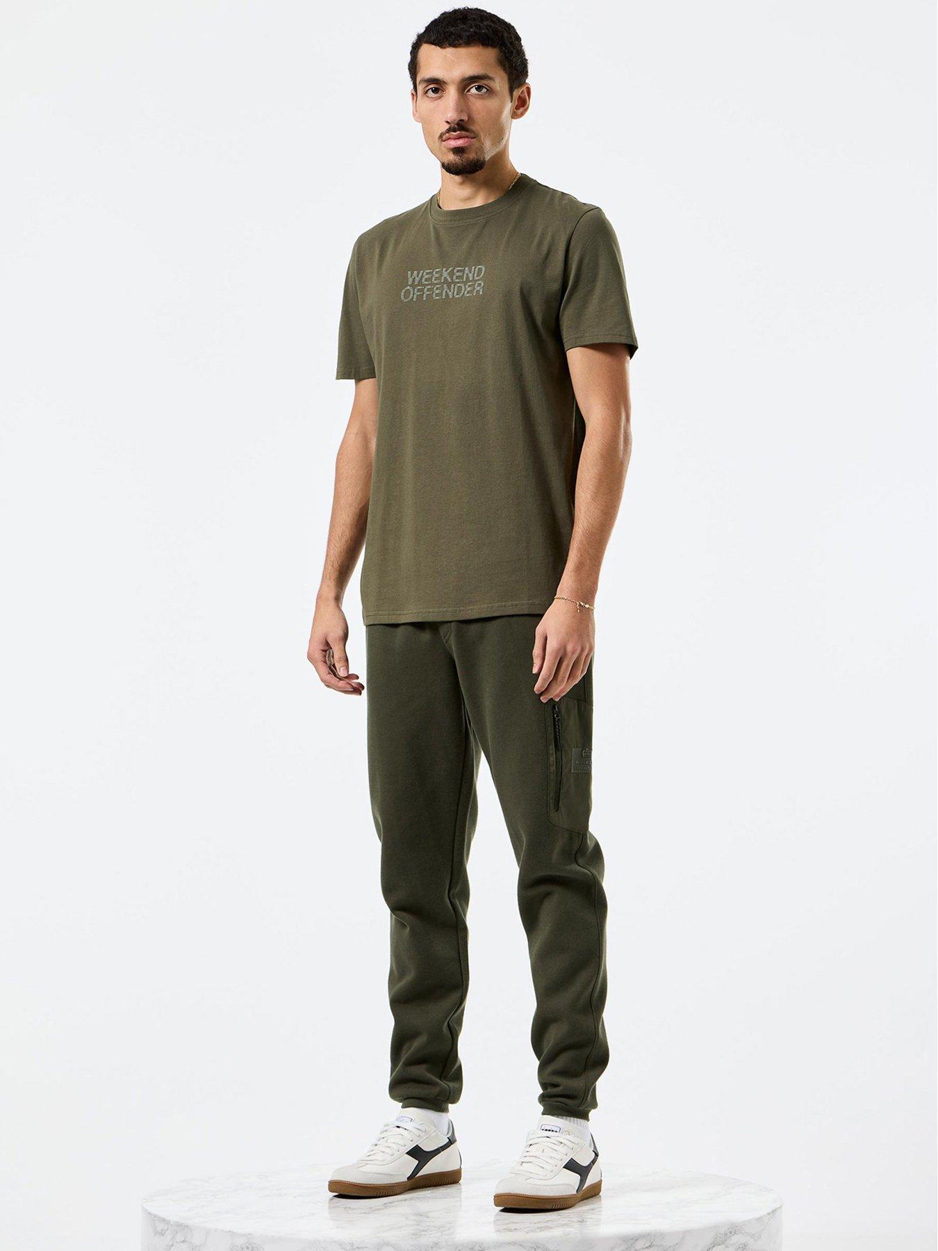 undefined Chiapas Technical Overlay Jogger - Green