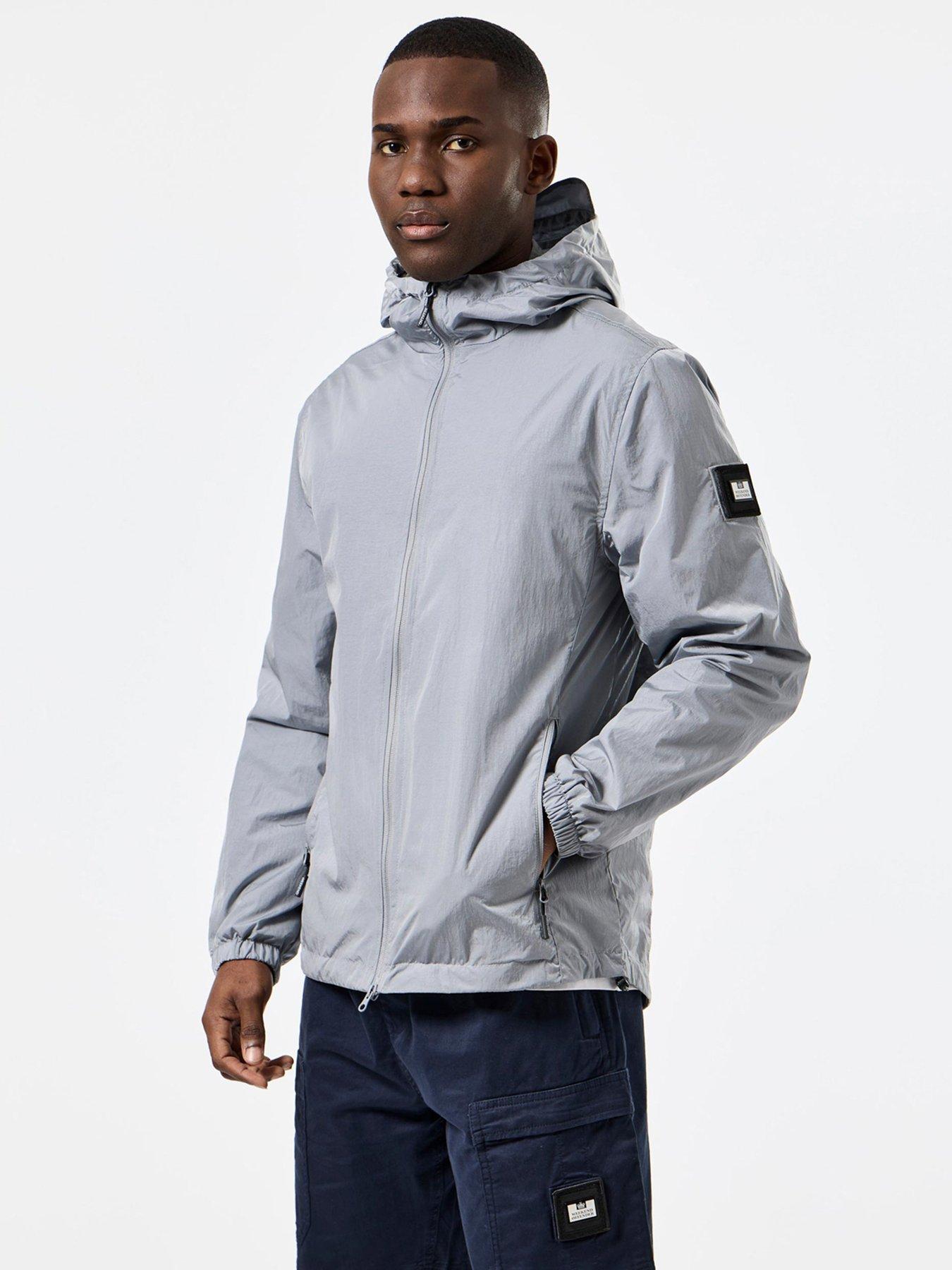Image 1 of 6 of Weekend Offender Technician Classic Windbreaker Jacket - Grey