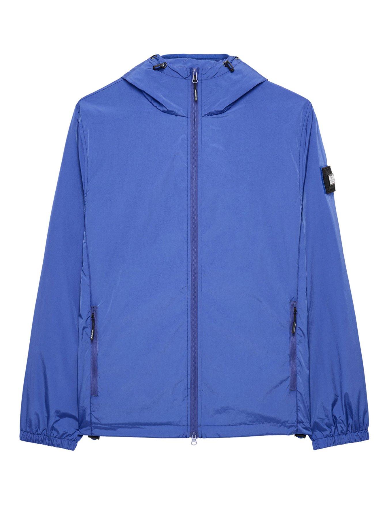 Image 4 of 6 of Weekend Offender Technician Classic Windbreaker Jacket - Blue