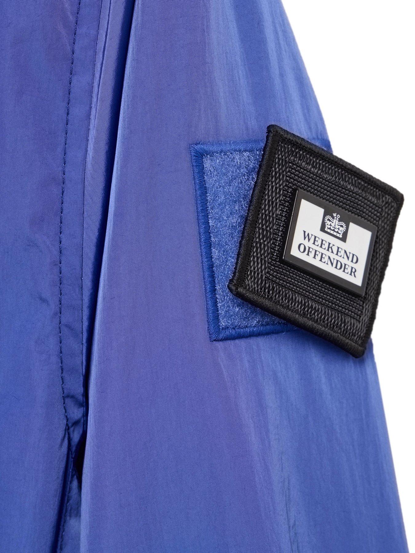 Image 6 of 6 of Weekend Offender Technician Classic Windbreaker Jacket - Blue