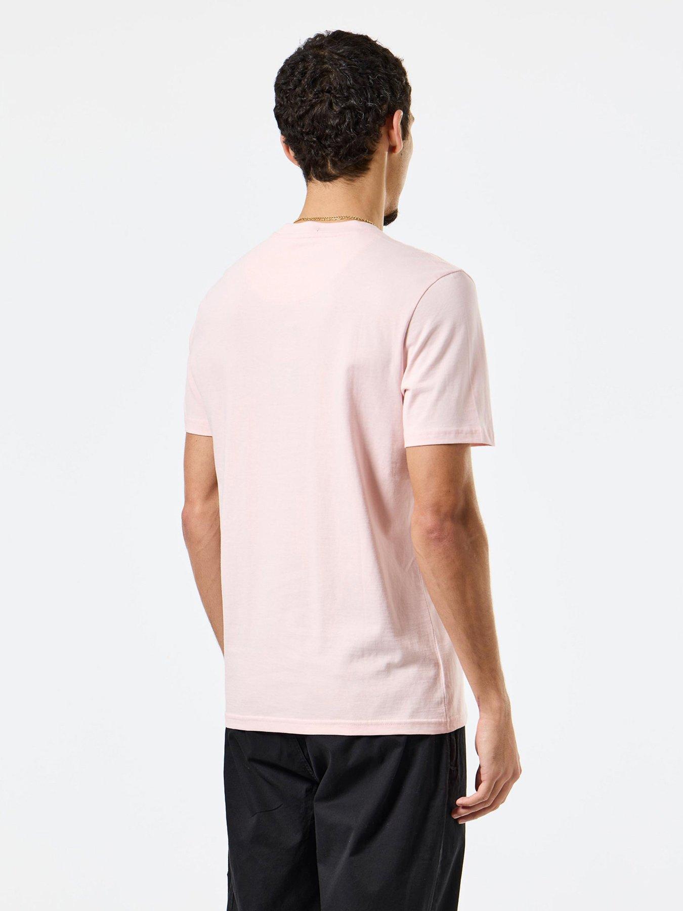 Image 3 of 6 of Weekend Offender Millergrove Woan Chest Print Tee - Pink