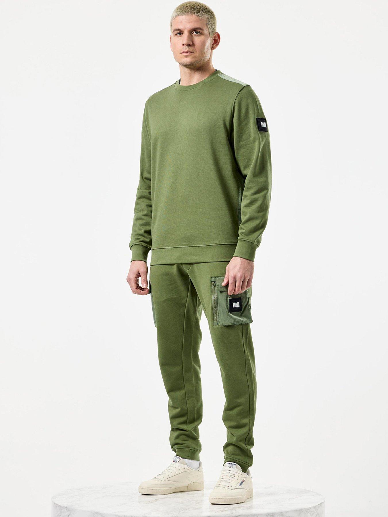 undefined Lippi Overlay Cargo Jogging Pants - Green