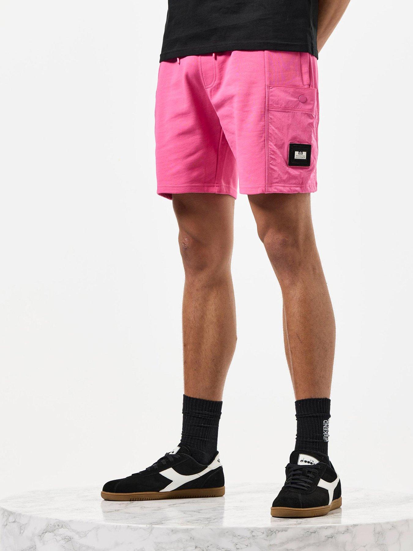 undefined Chiyoda Overlay Jogging Shorts - Pink