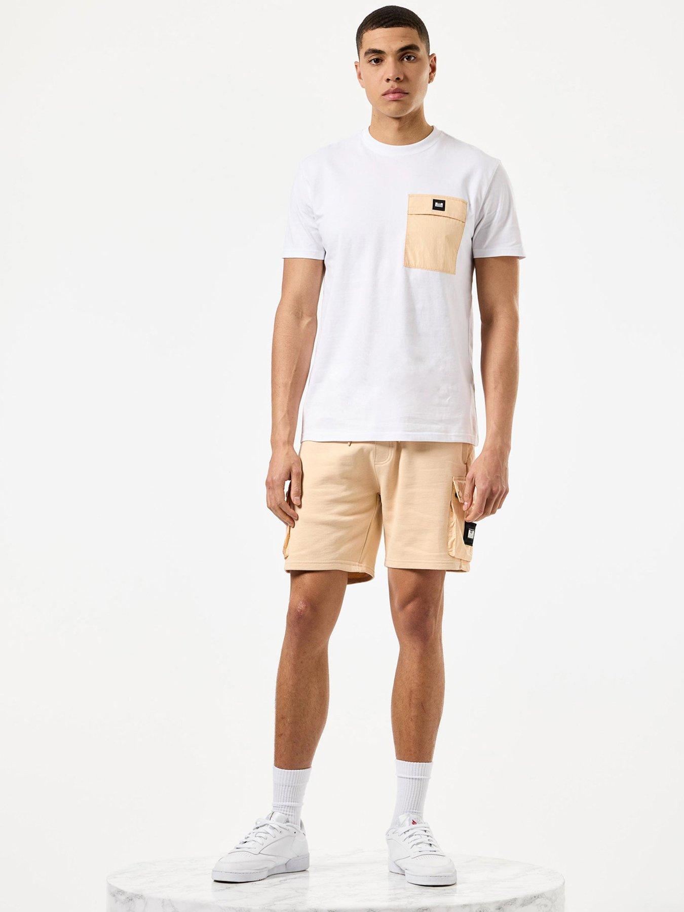 undefined Pink Sands Classic Overlay Cargo Jog Shorts - Gold