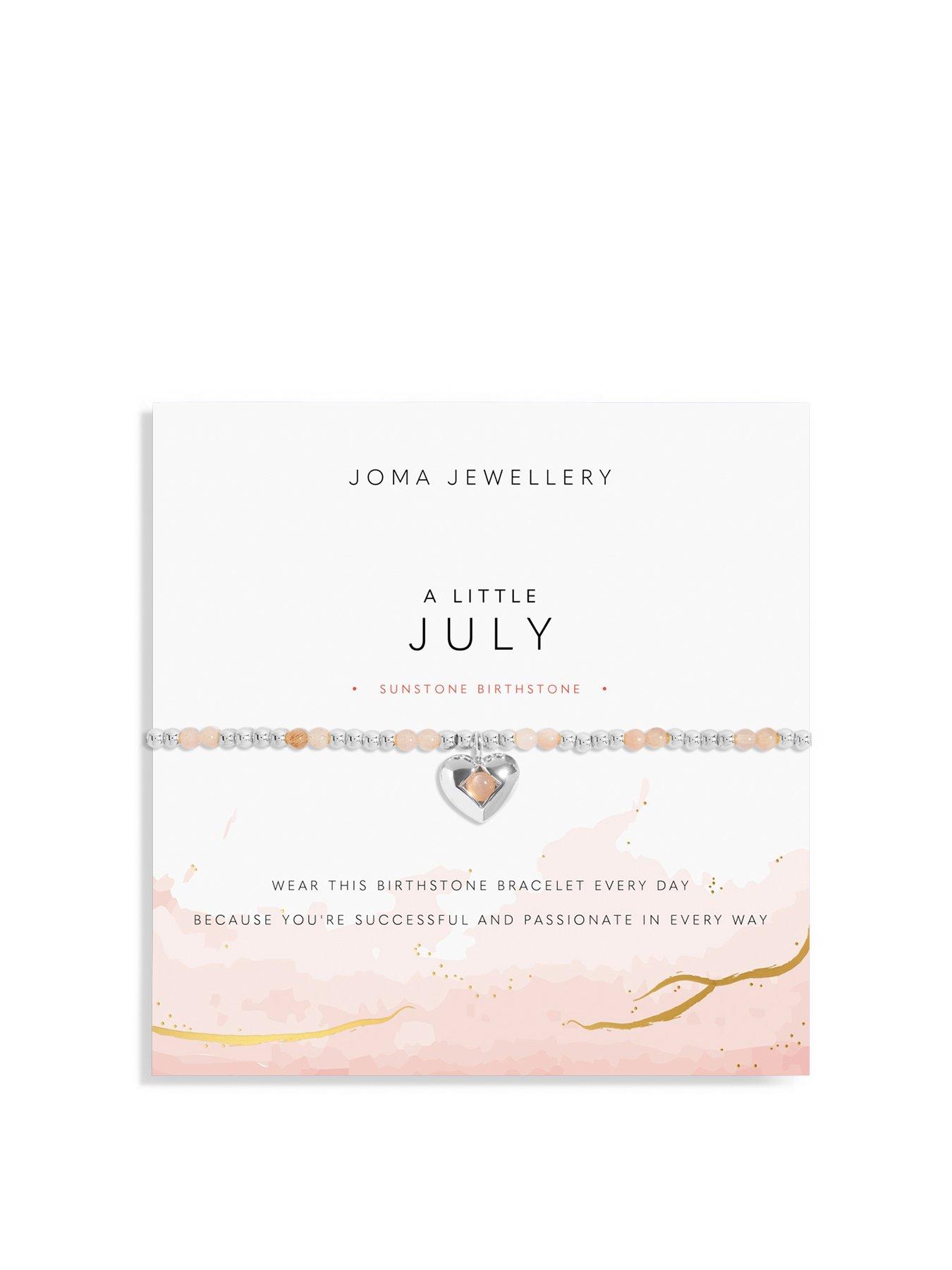 undefined Birthstone A Little Earrings In Silver Plating
