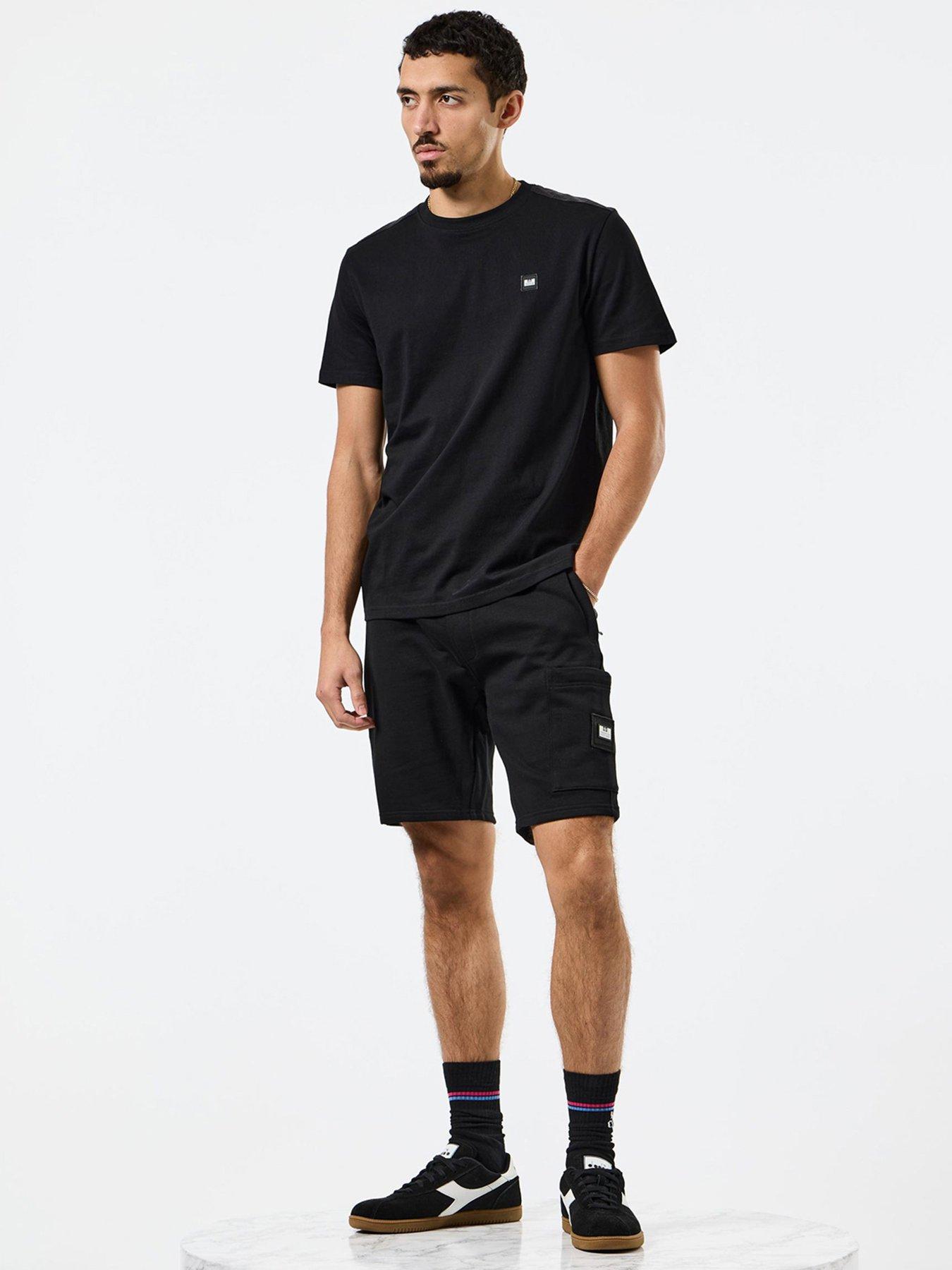 undefined Hawkins Pocket Jogging Shorts - Black
