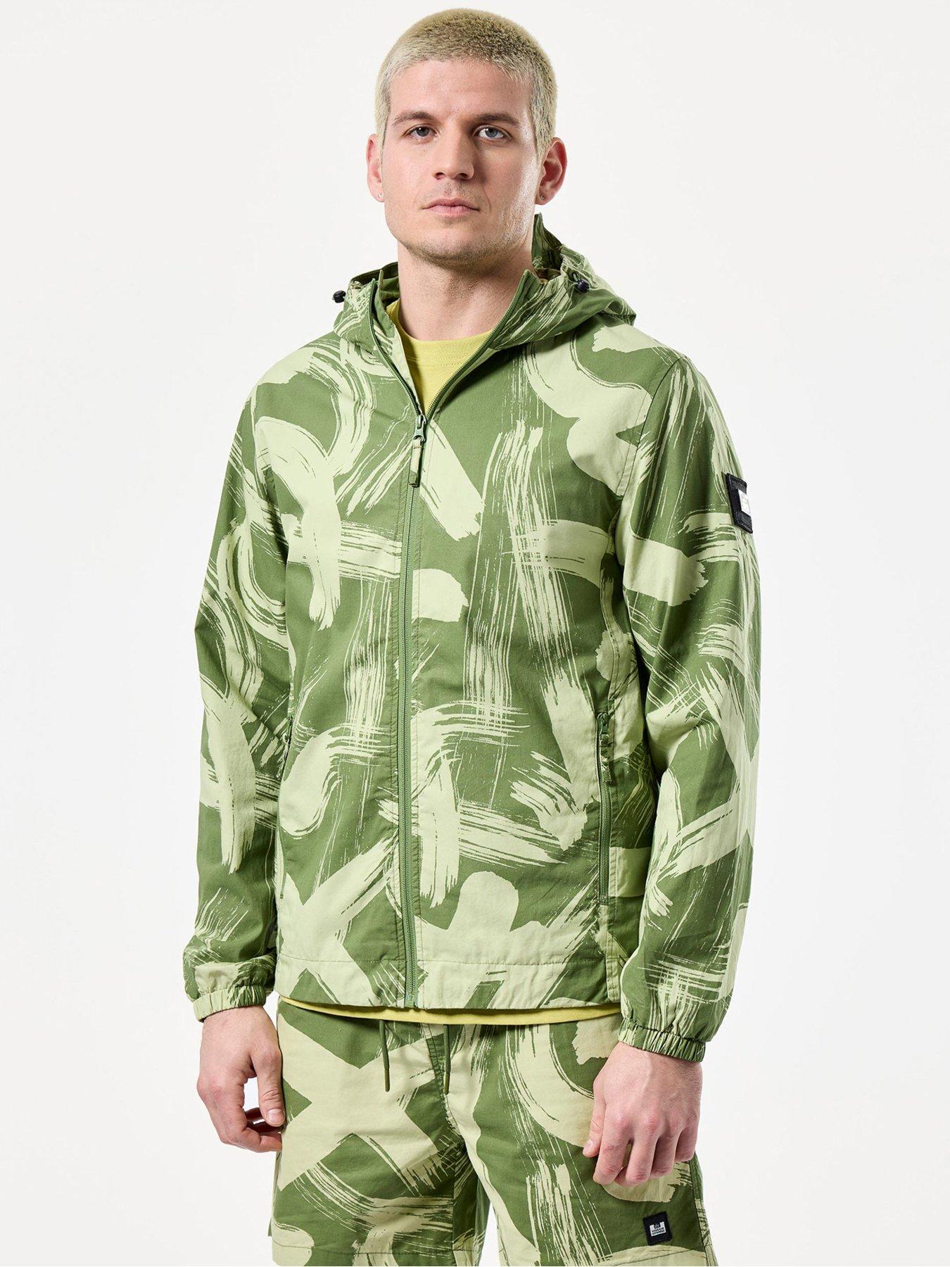 undefined Technician Camo Camo Cotton Jacket - Green