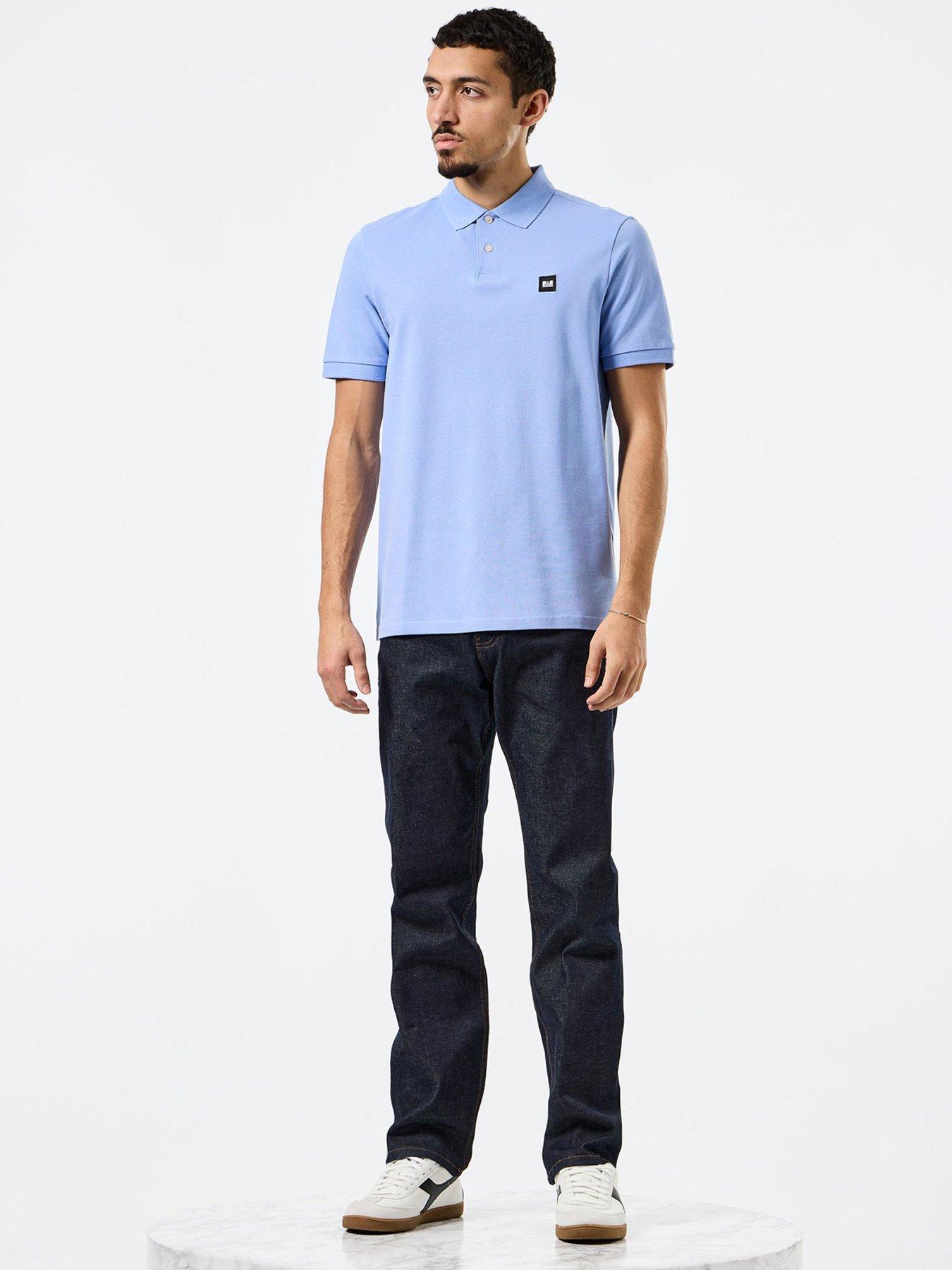 Image 2 of 5 of Weekend Offender Caneiros Classic Badge Polo - Blue