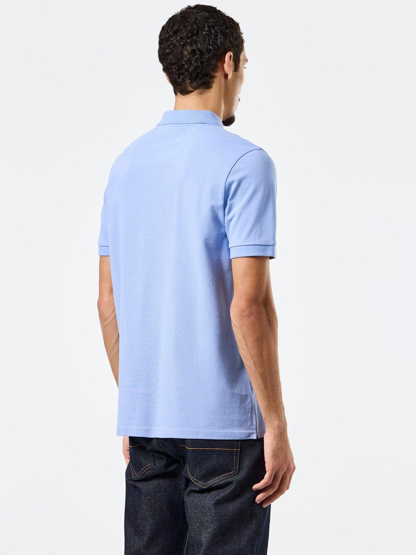 Image 3 of 5 of Weekend Offender Caneiros Classic Badge Polo - Blue