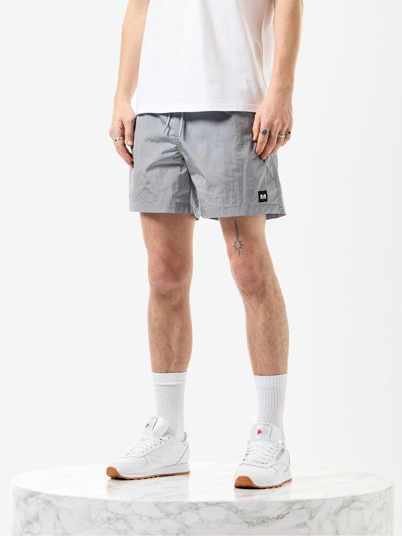 Image 2 of 6 of Weekend Offender Stacks Nylon Swim Short - Grey