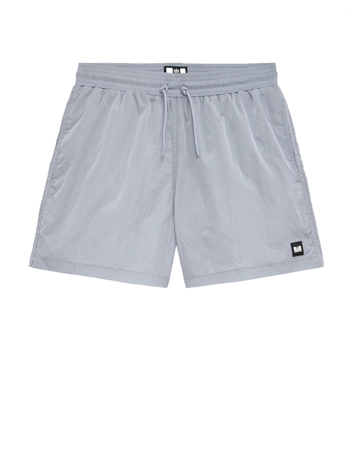 Image 4 of 6 of Weekend Offender Stacks Nylon Swim Short - Grey