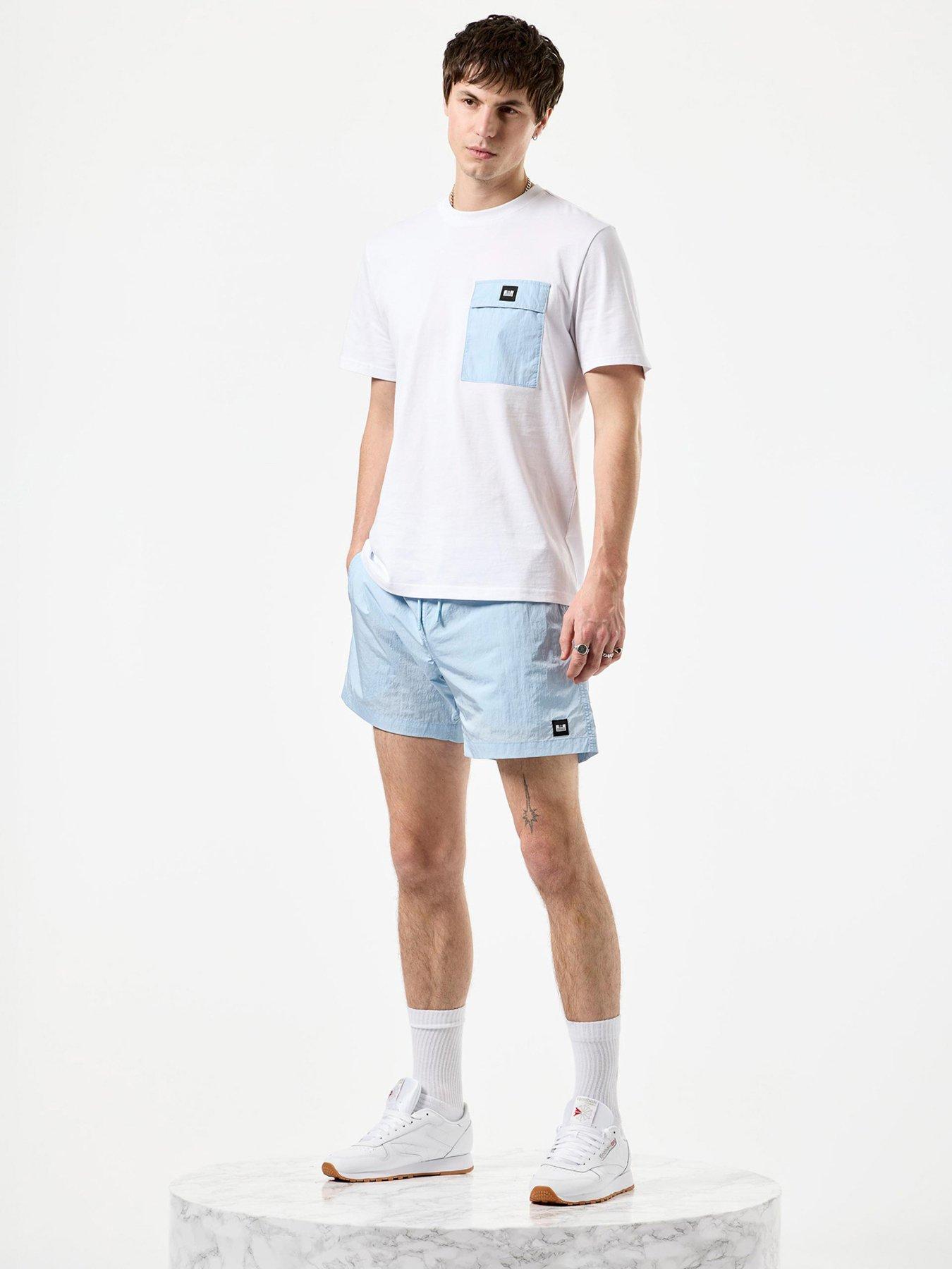 undefined Stacks Nylon Swim Shorts - Blue