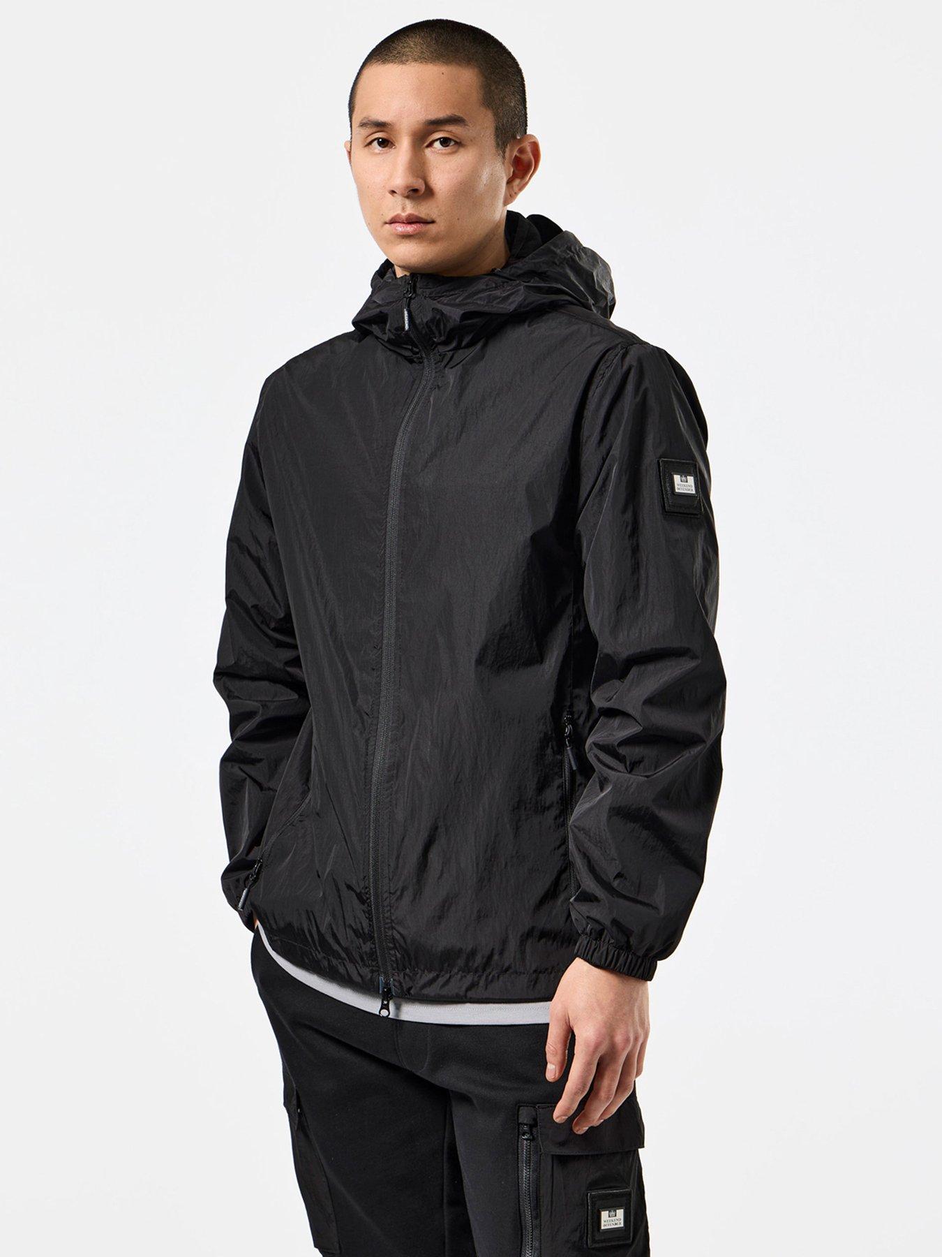 Weekend Offender Technician Classic Windbreaker Jacket Black Very
