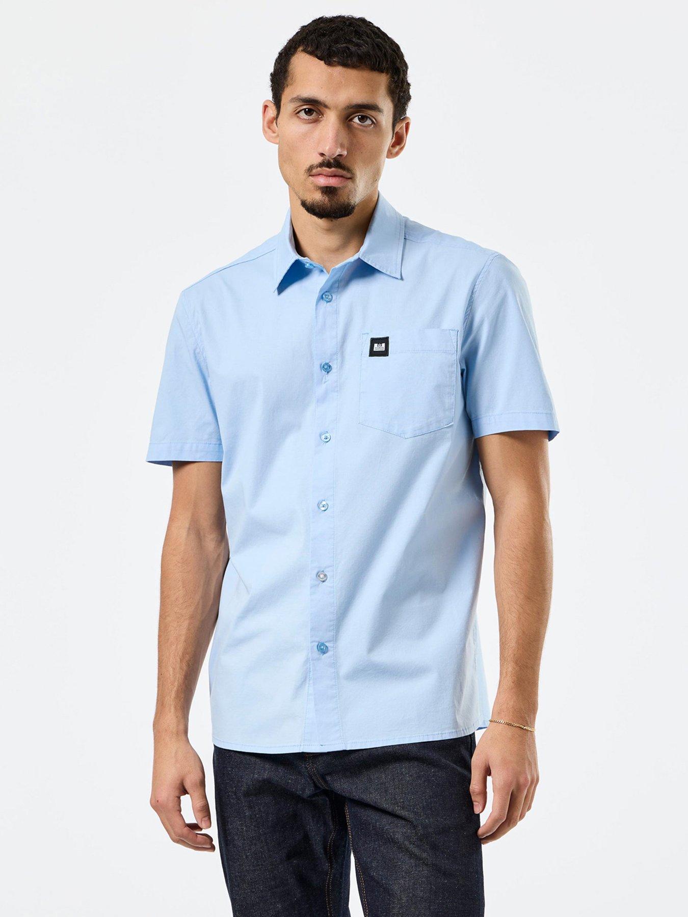 undefined Borak Classic Short Sleeve Shirt - Blue