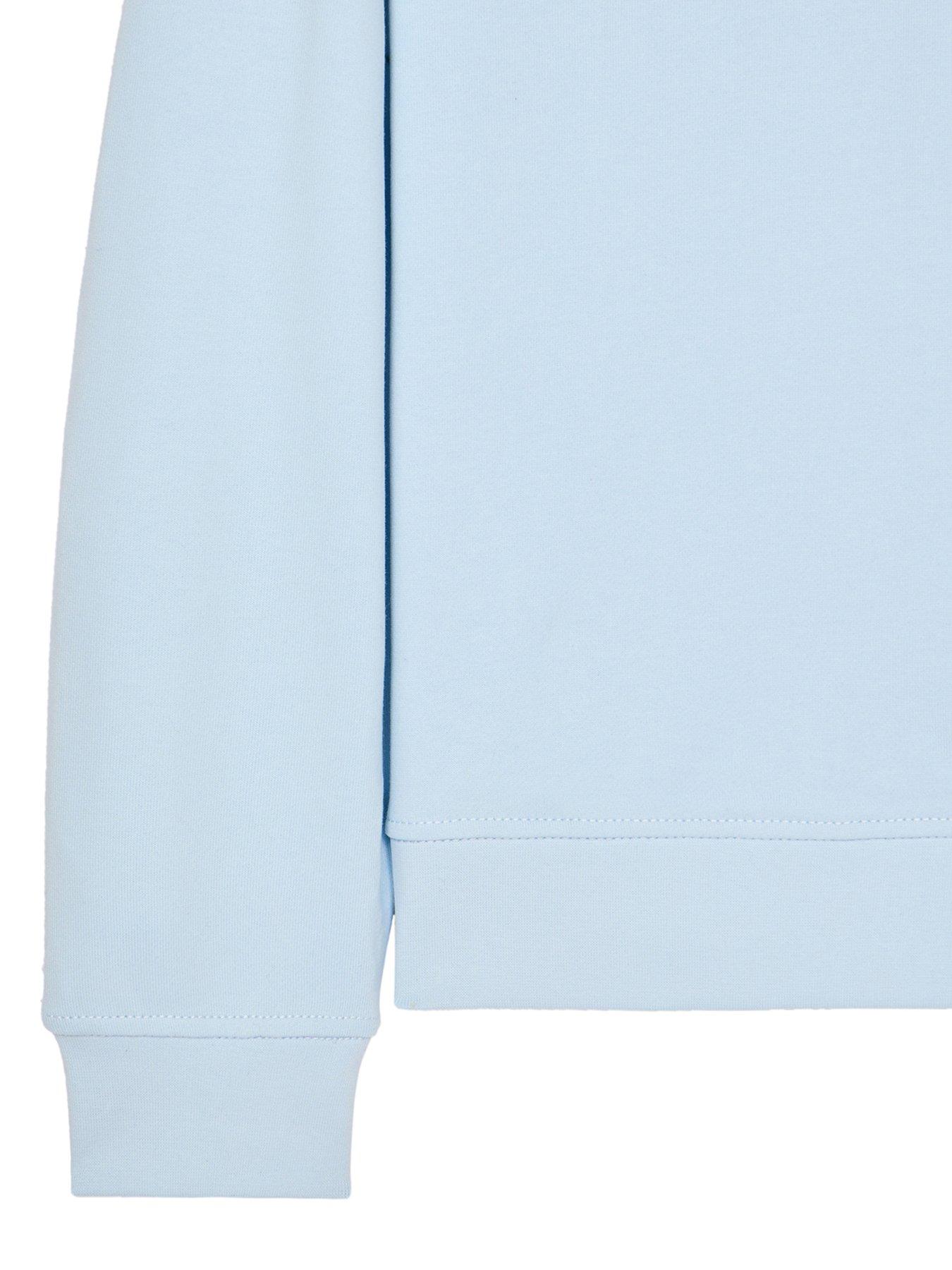 Image 6 of 6 of Weekend Offender Kraviz Quarter Zip Sweatshirt - Blue