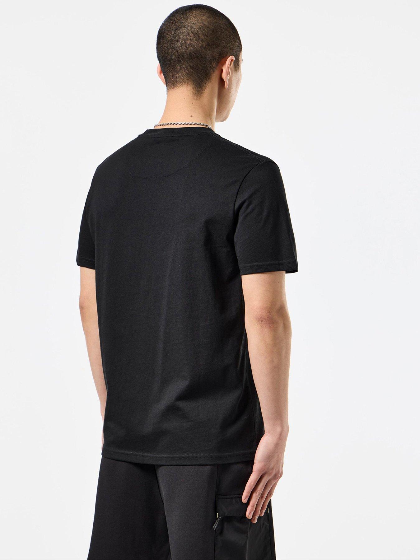 Image 3 of 6 of Weekend Offender Bucci High Density Printed Tee - Black