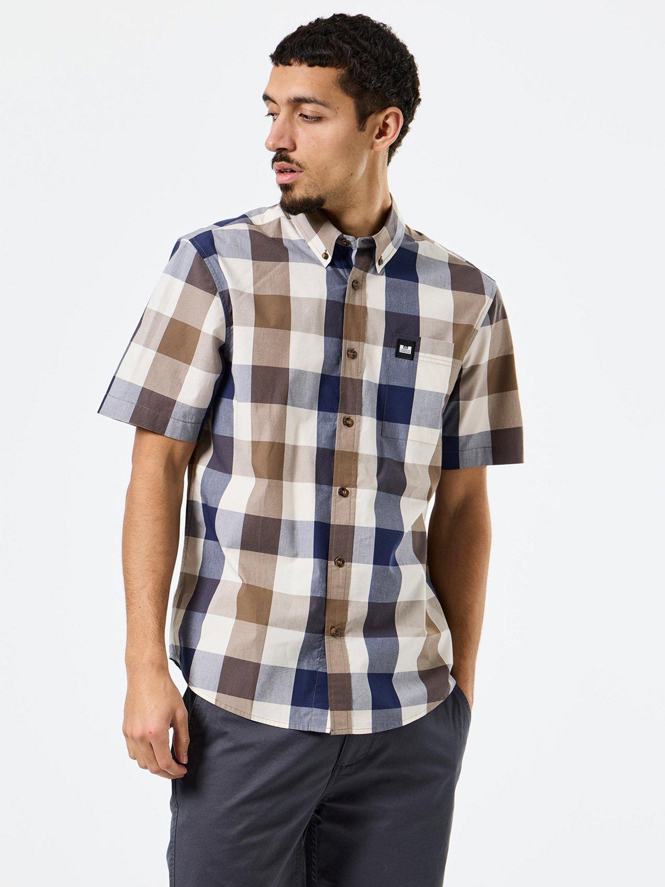 undefined Lisbon All Over Check Long Sleeve Shirt - Multi