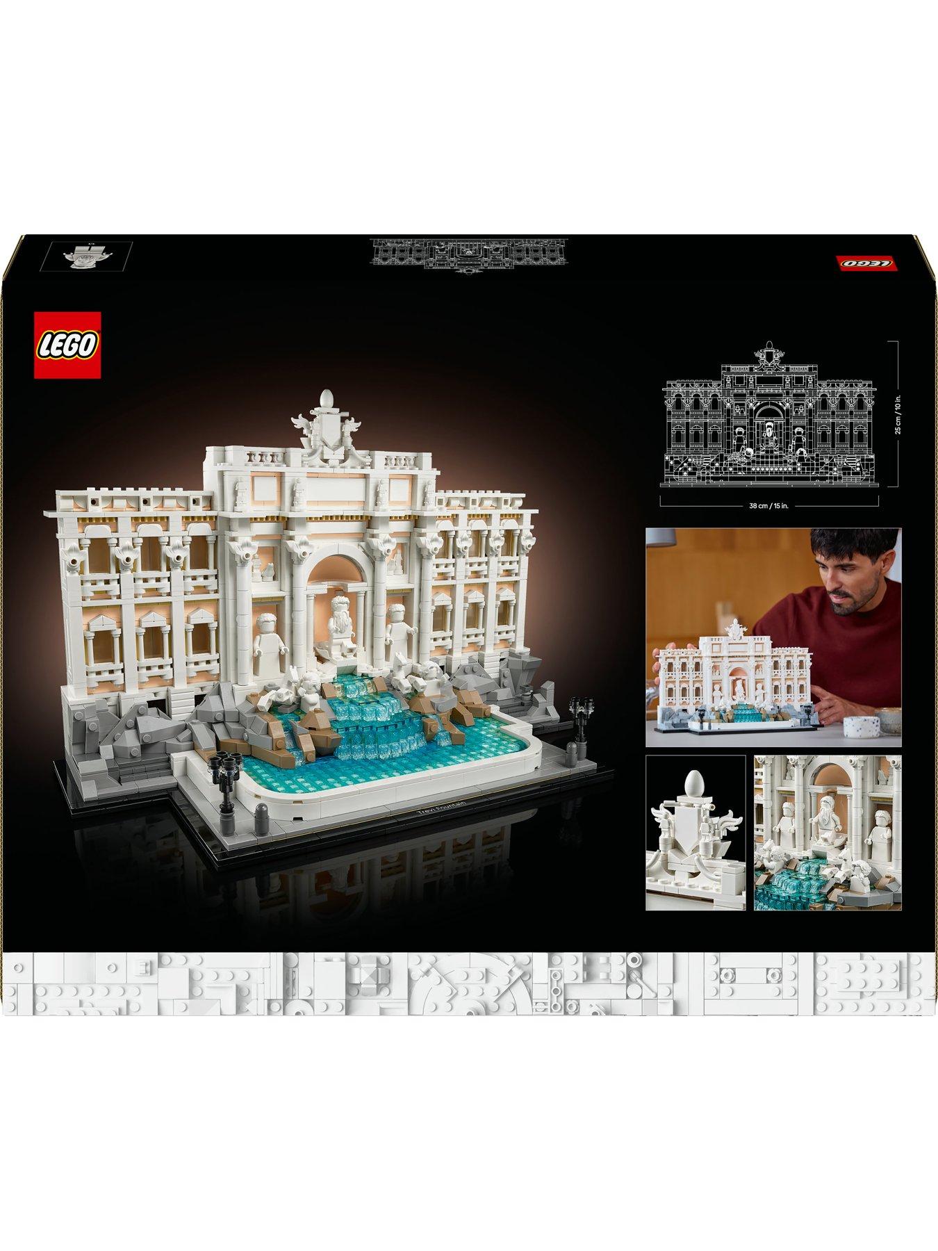 Image 7 of 8 of LEGO Architecture Trevi Fountain Model, Italian Landmark Rome Memorabilia 21062