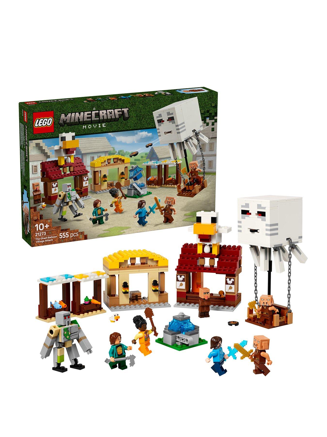 LEGO Minecraft The Ghast Balloon Village Attack 21273