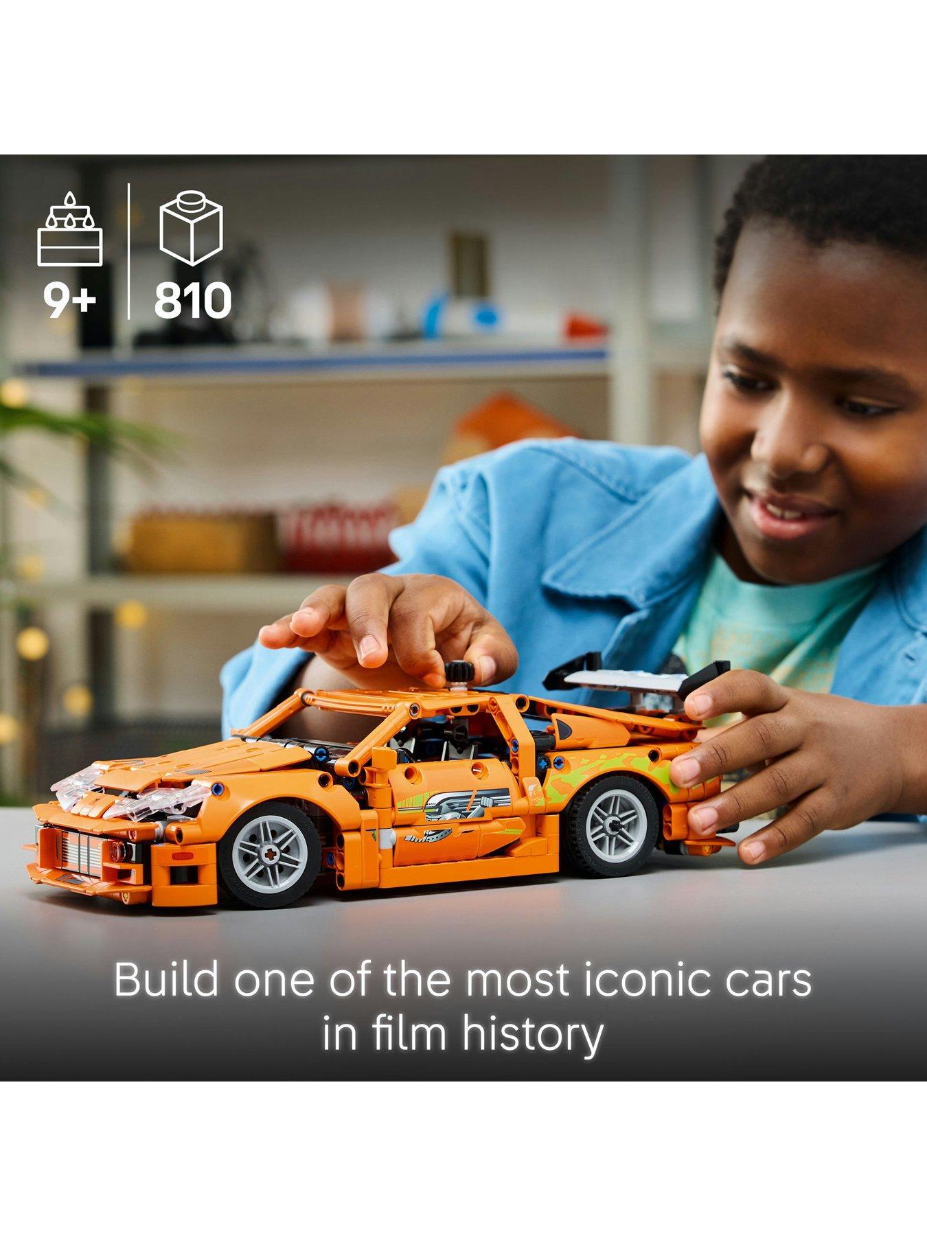 Image 2 of 7 of LEGO Technic Fast and Furious Toyota Supra MK4 Toy Car Model Kit 42204