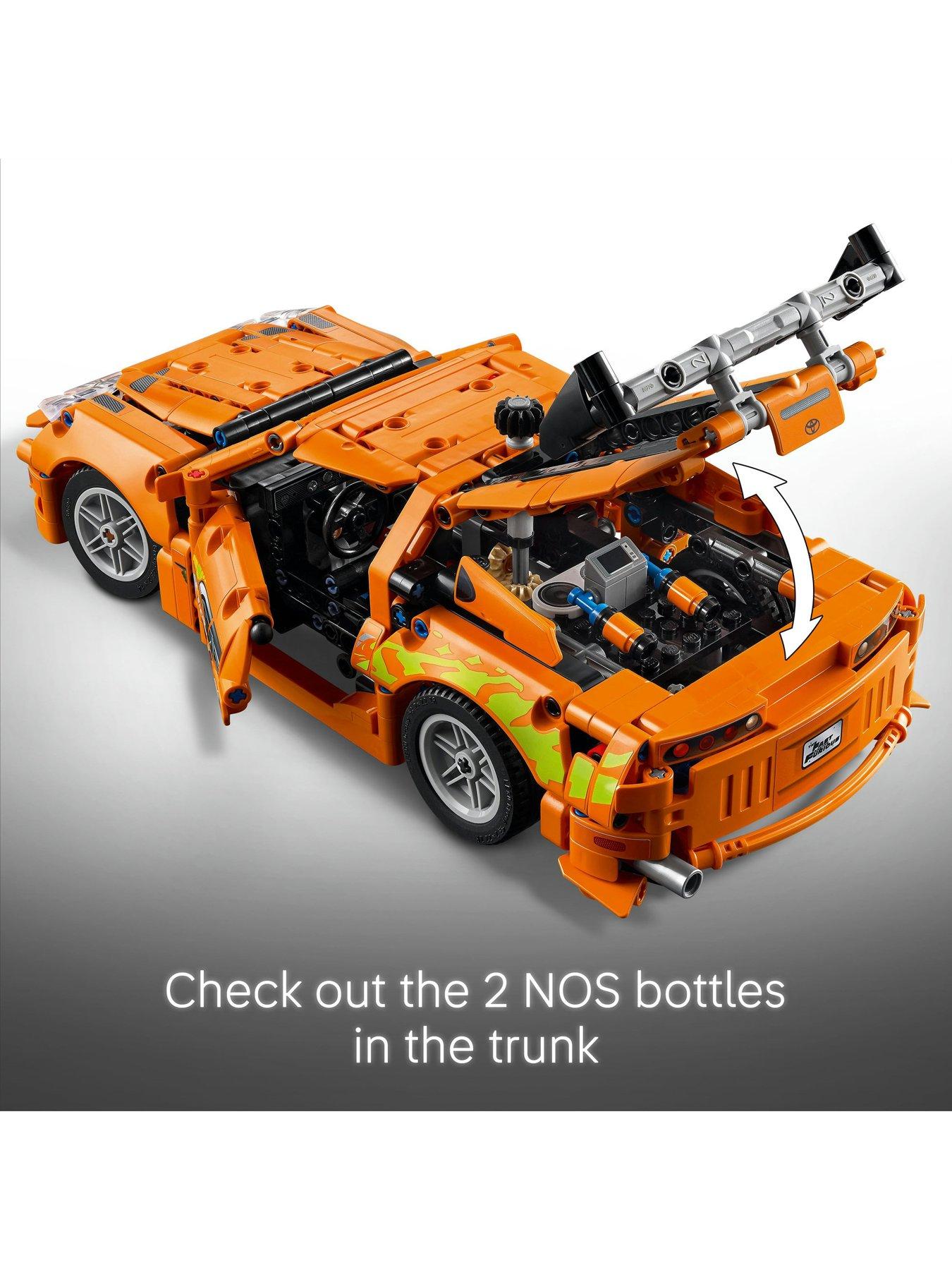 Image 5 of 7 of LEGO Technic Fast and Furious Toyota Supra MK4 Toy Car Model Kit 42204