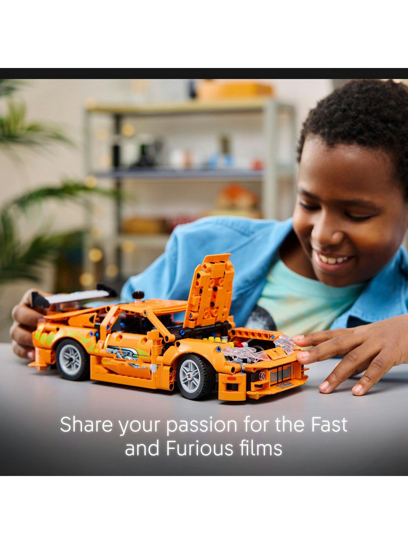 Image 6 of 7 of LEGO Technic Fast and Furious Toyota Supra MK4 Toy Car Model Kit 42204