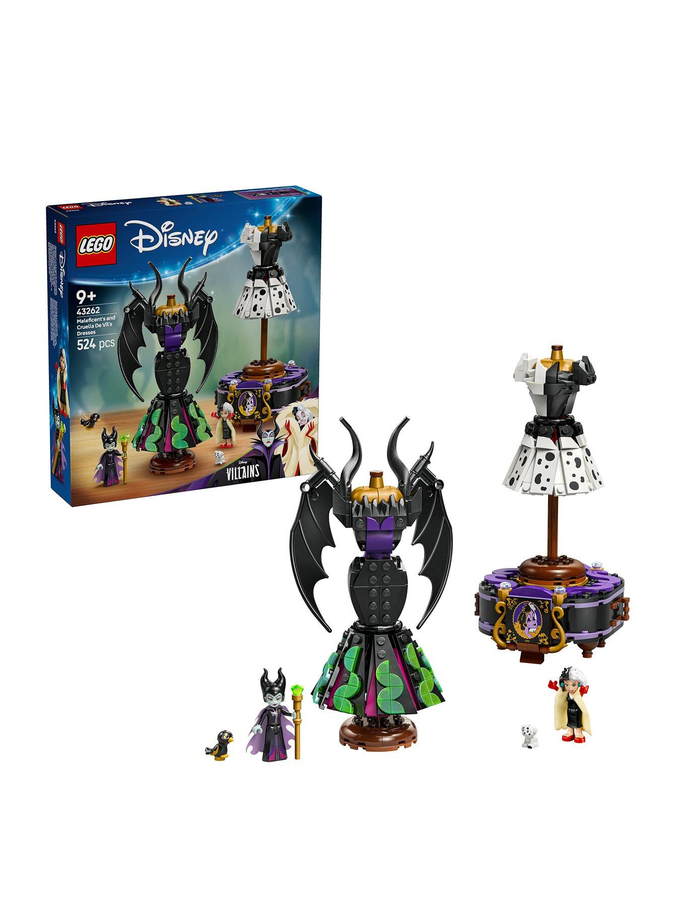 LEGO Disney Villains Maleficent’s and Cruella De Vil’s Dresses 43262