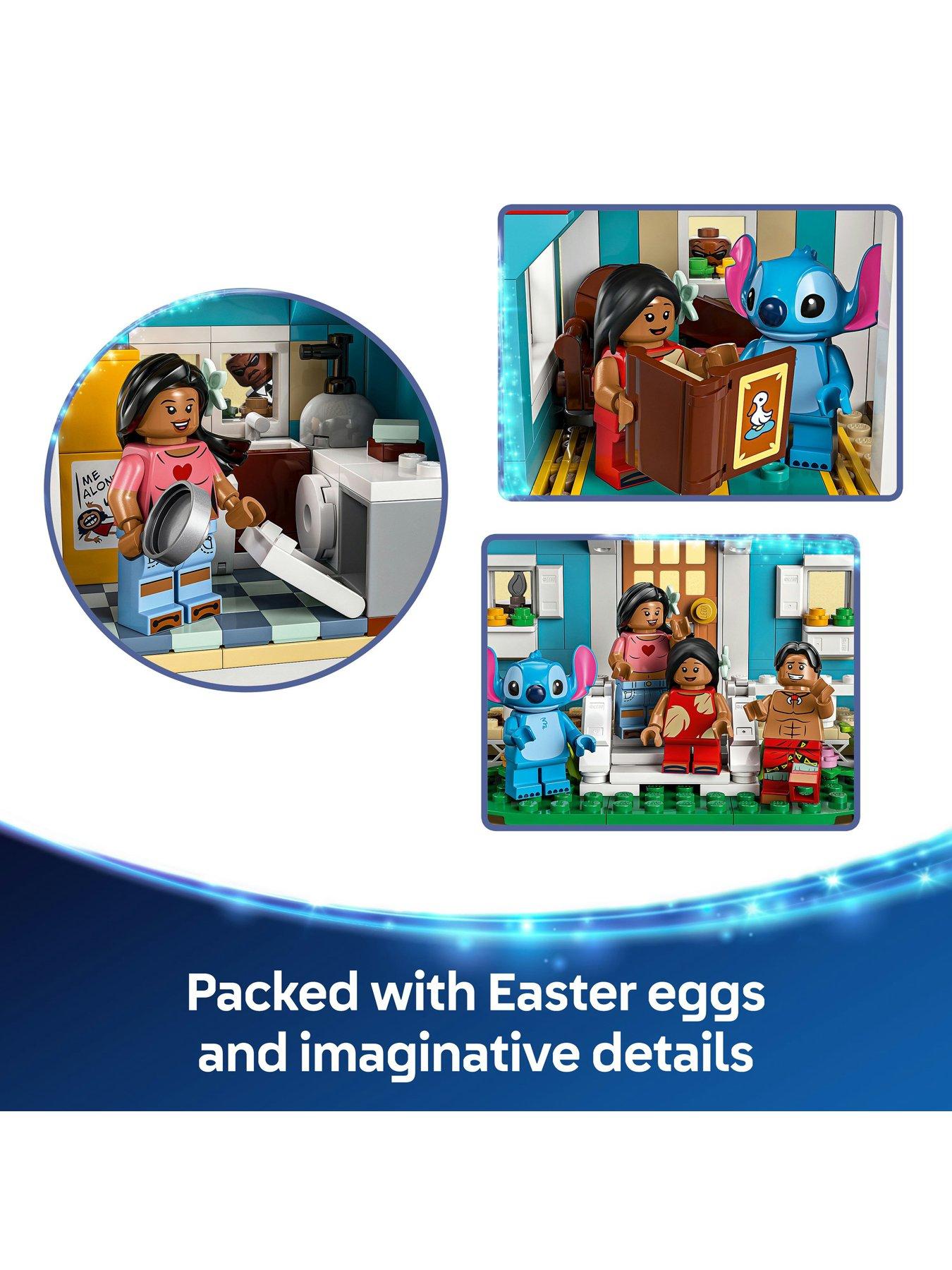 Image 5 of 8 of LEGO Disney Lilo and Stitch Beach House Building Kit Playset 43268