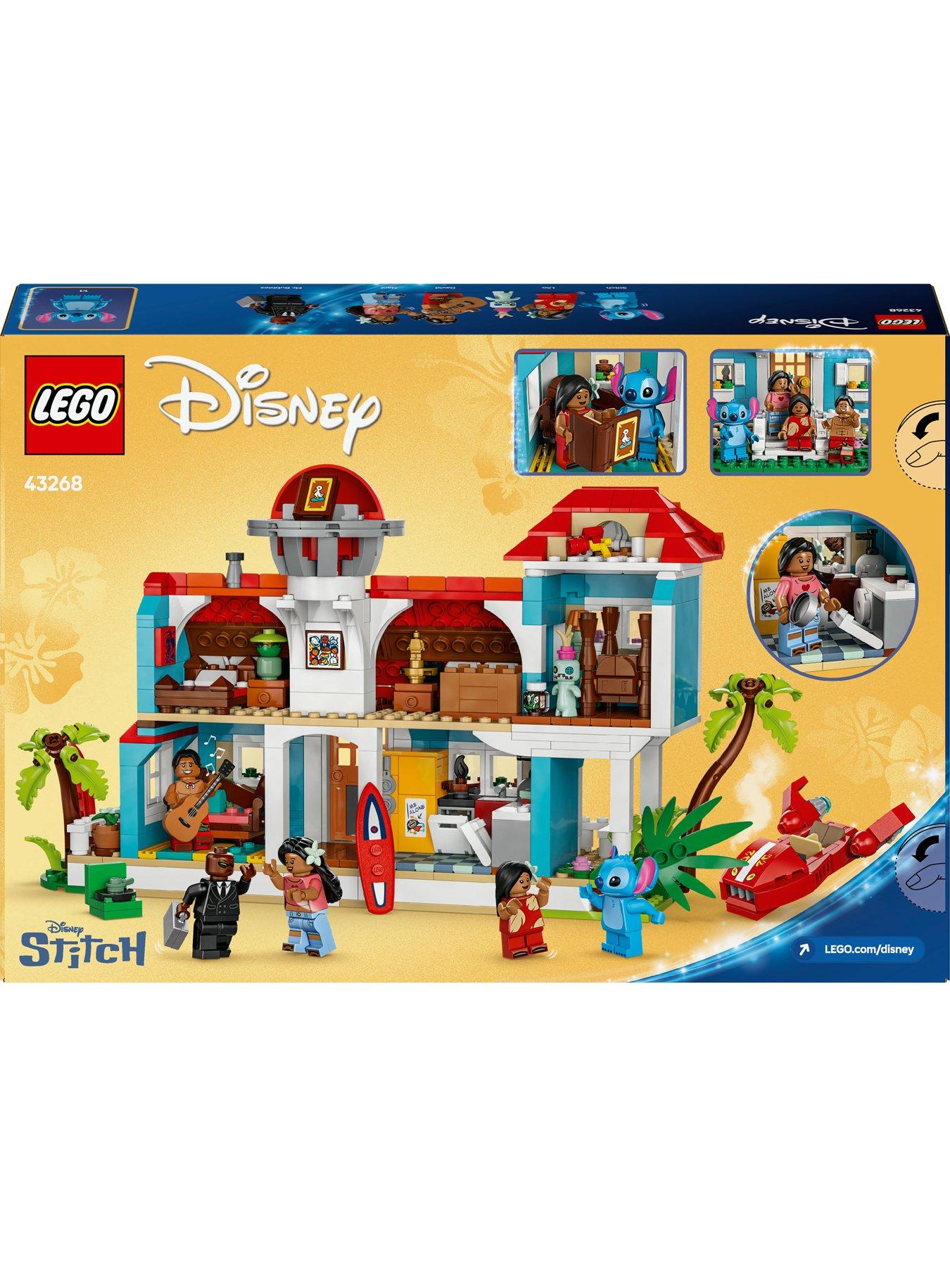 Image 7 of 8 of LEGO Disney Lilo and Stitch Beach House Building Kit Playset 43268