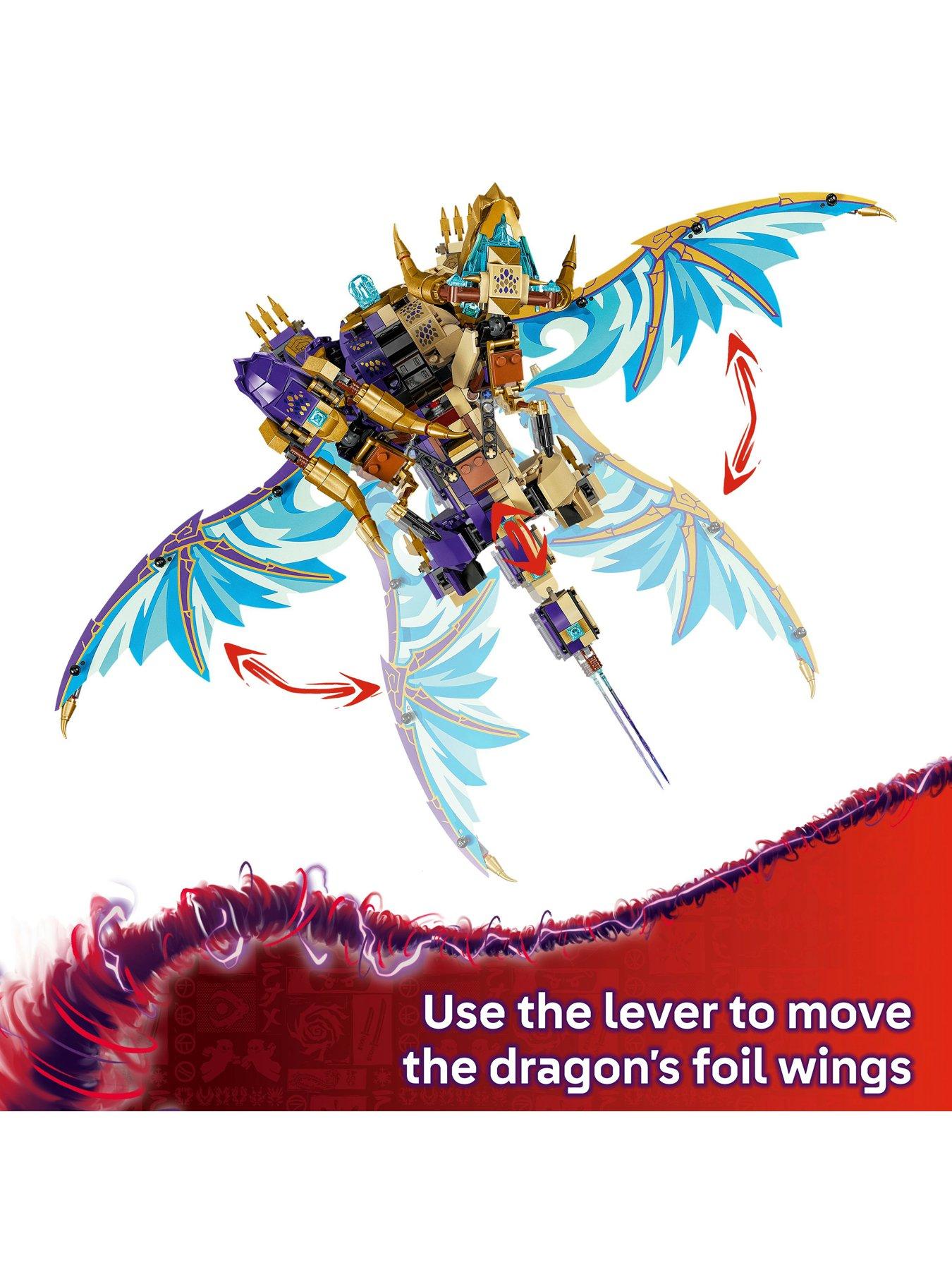 LEGO Ninjago Arc Dragon of Focus Ninja Toy Set 71836 | Very