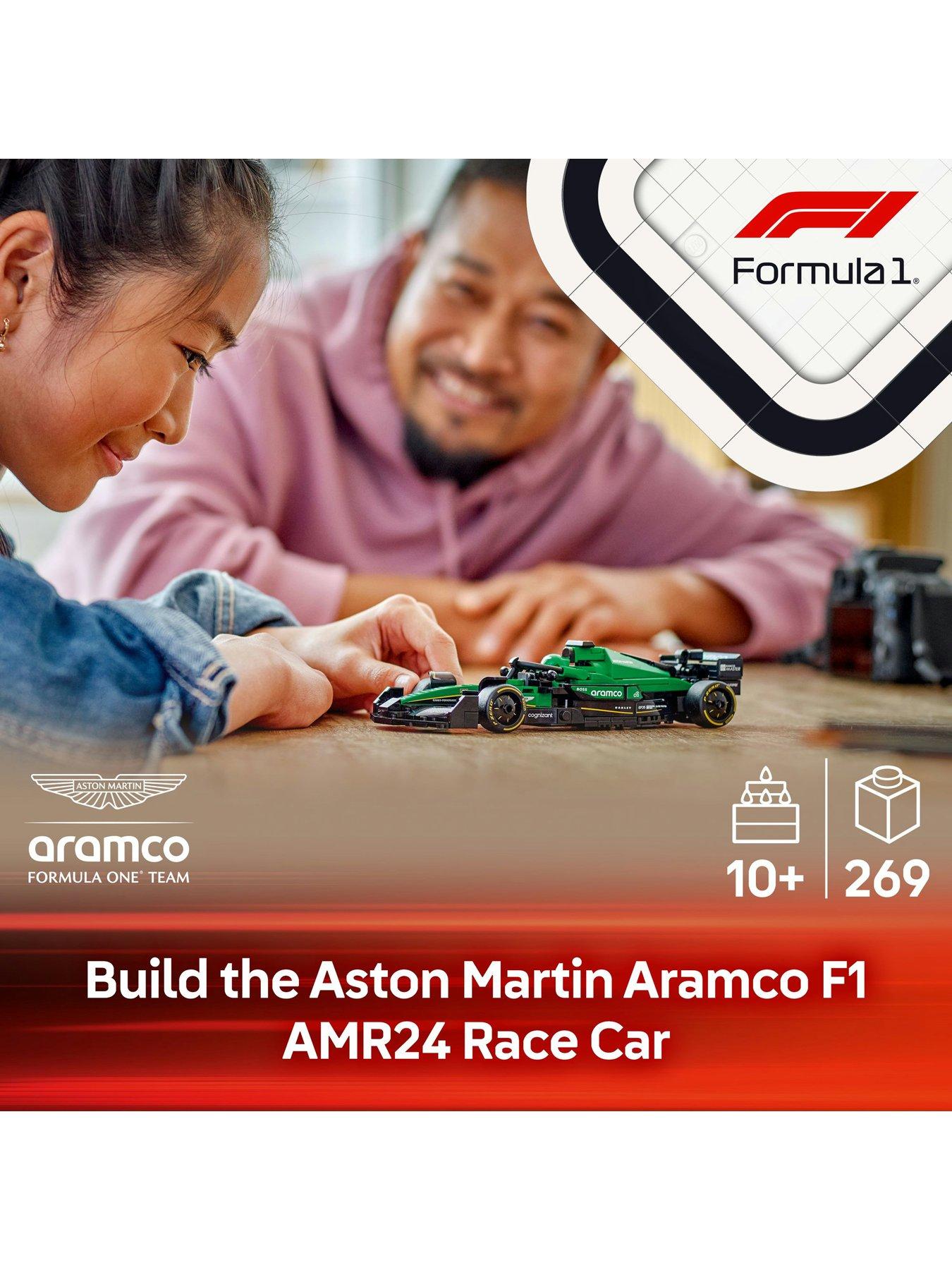 Image 2 of 8 of LEGO Speed Champions Aston Martin Aramco F1 AMR24 Race Car 77245