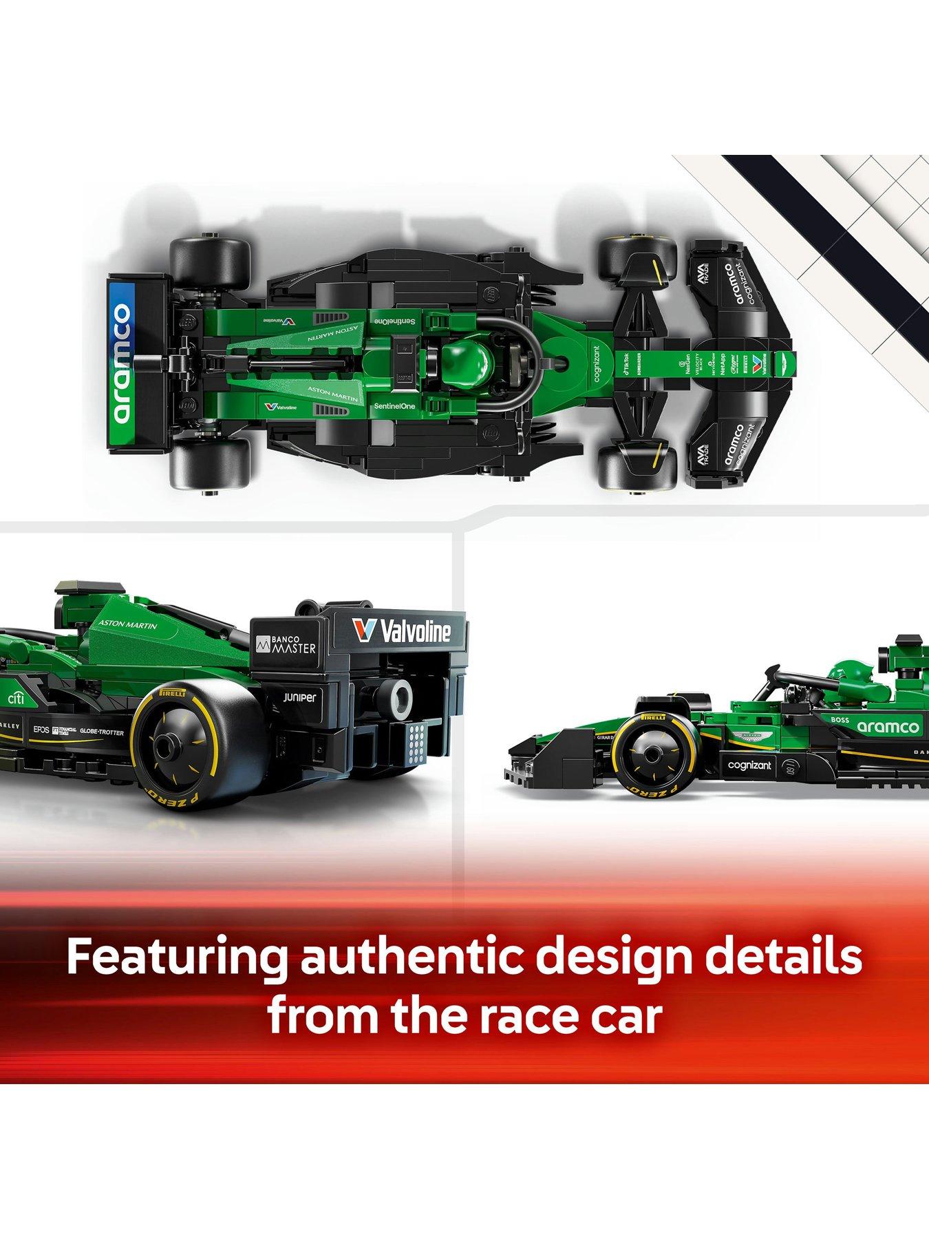 Image 5 of 8 of LEGO Speed Champions Aston Martin Aramco F1 AMR24 Race Car 77245