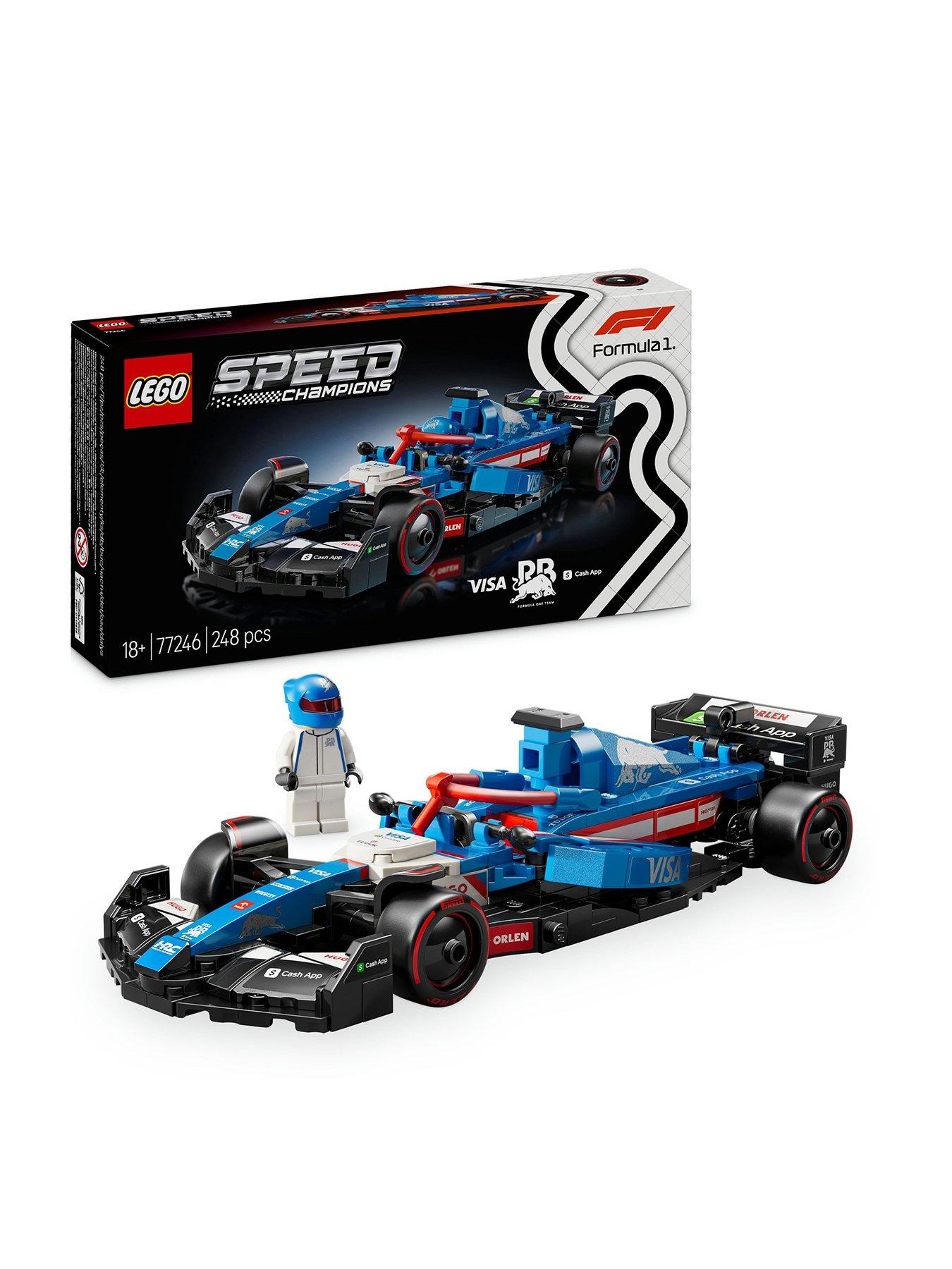 LEGO Speed Champions Visa Cash App RB VCARB 01 F1 Race Car 77246