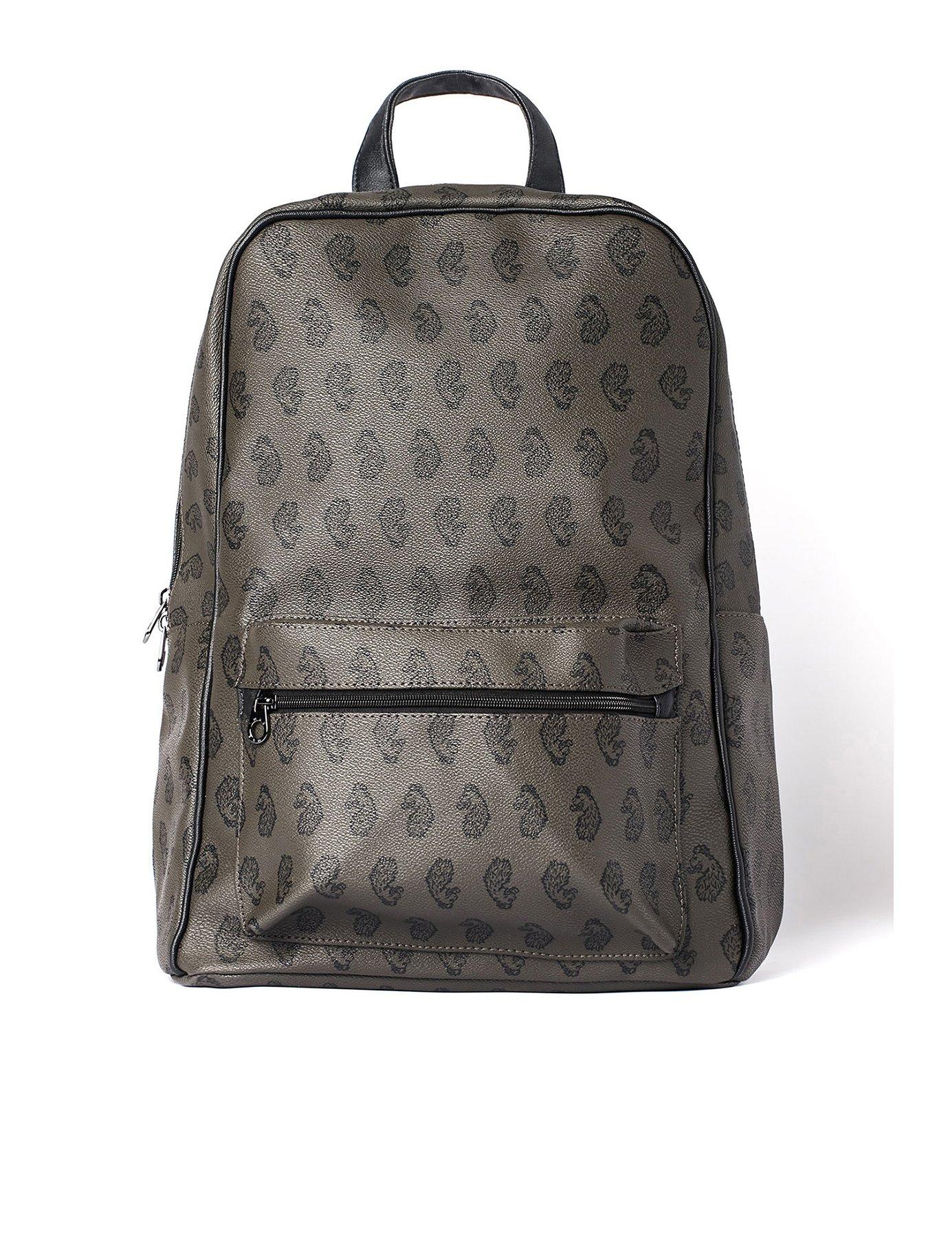 undefined Maguire Overprint Backpack-Brown