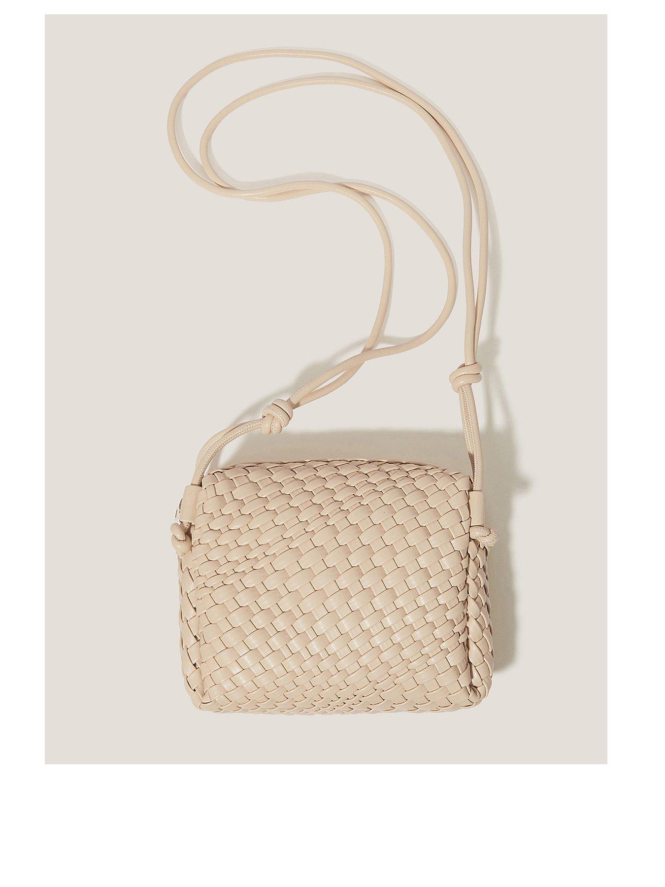undefined Piper Plaited Cross Body - Neutral