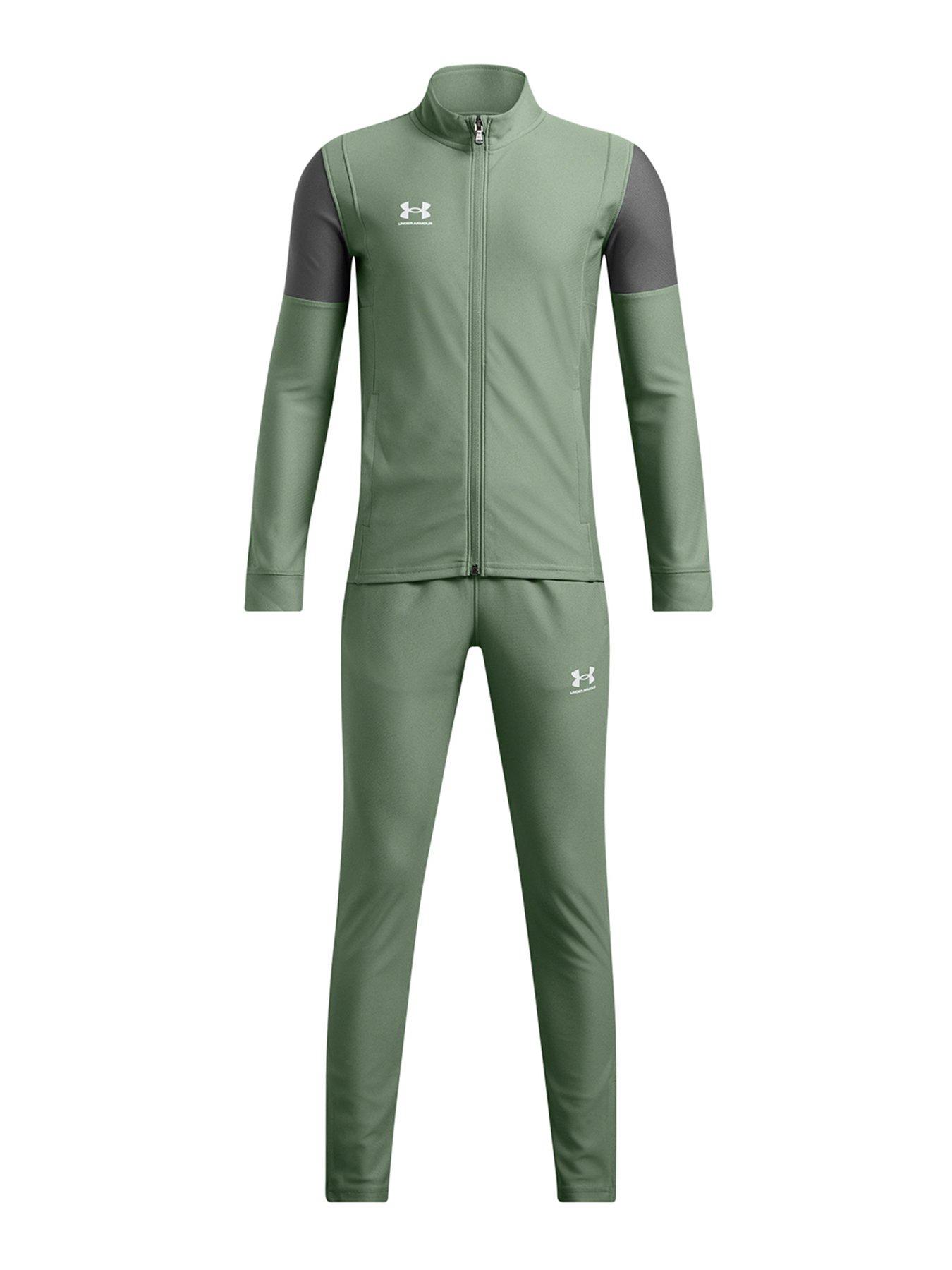 ウェア UNDER ARMOUR KEIO FUTSUBU SOCCER TEAM UNDER ARMOUR Boys Football Challanger Tracksuit - Green | Very