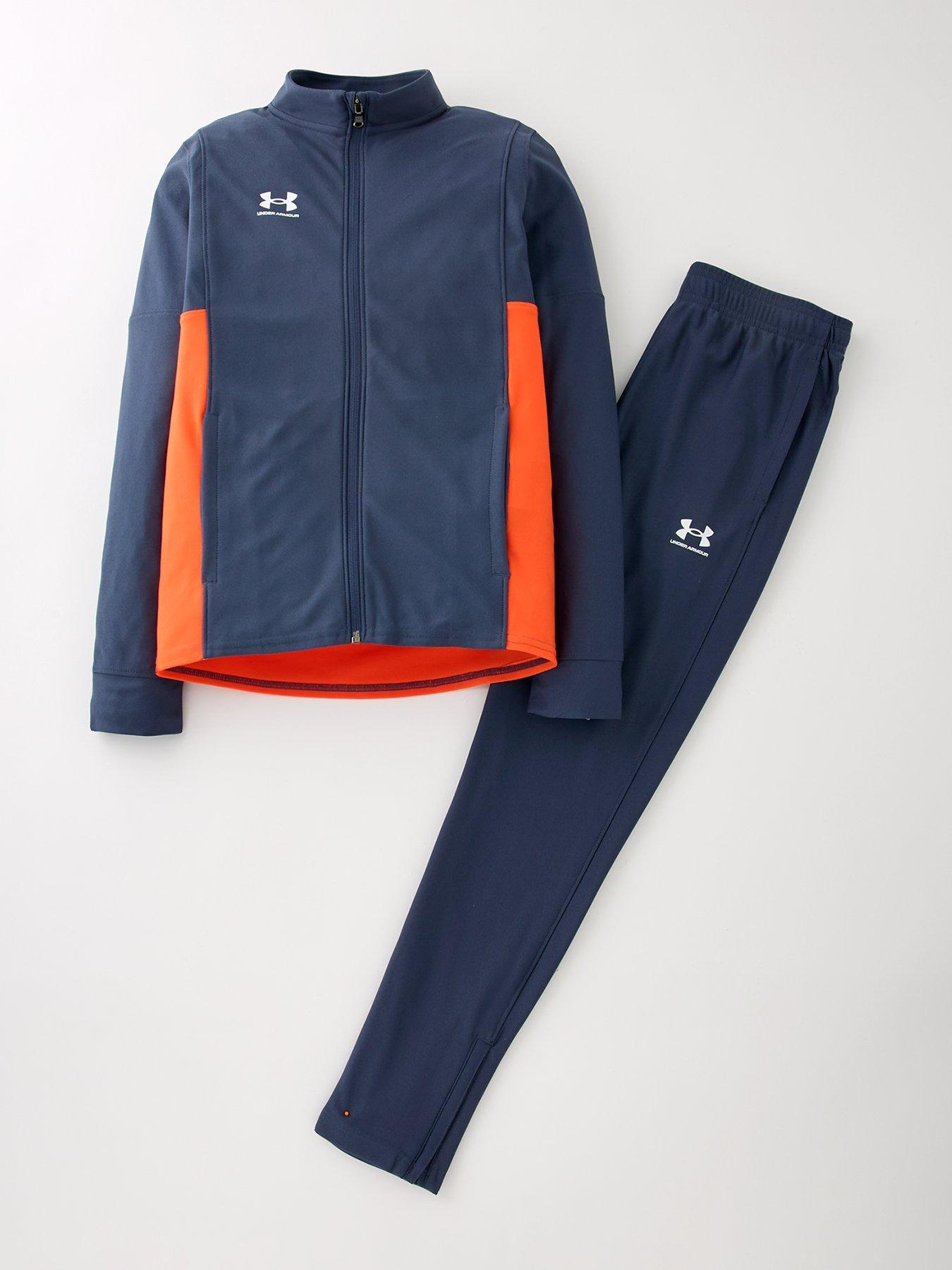 UNDER ARMOUR Boys Football Challanger Tracksuit - Navy