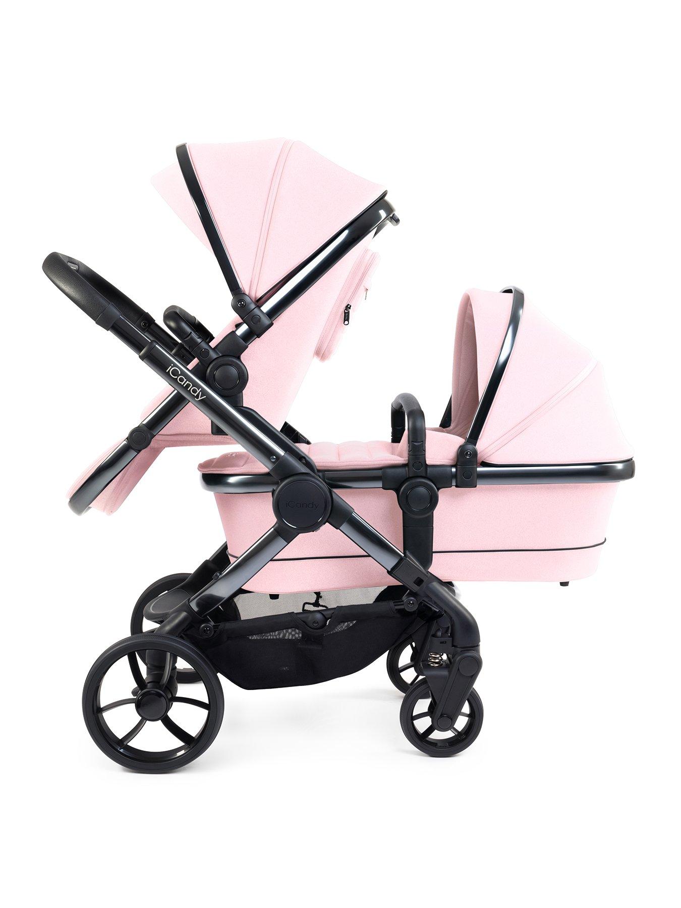 Image 2 of 8 of iCandy Peach 7 Double Pushchair - Blush