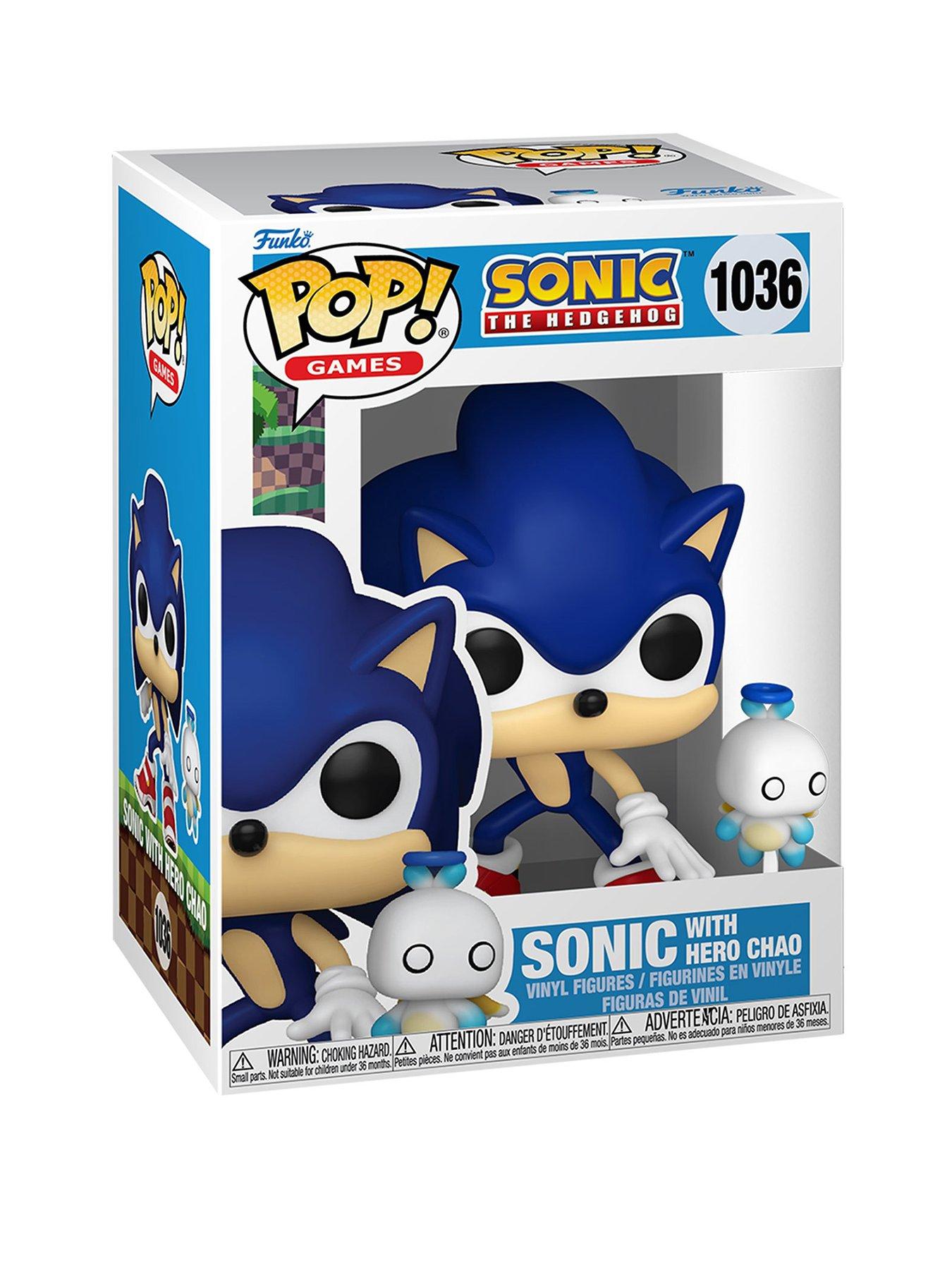 Image 1 of 3 of Pop! Games&nbsp;Buddy: Sonic- Sonic with&nbsp;Hero&nbsp;Chao #1036