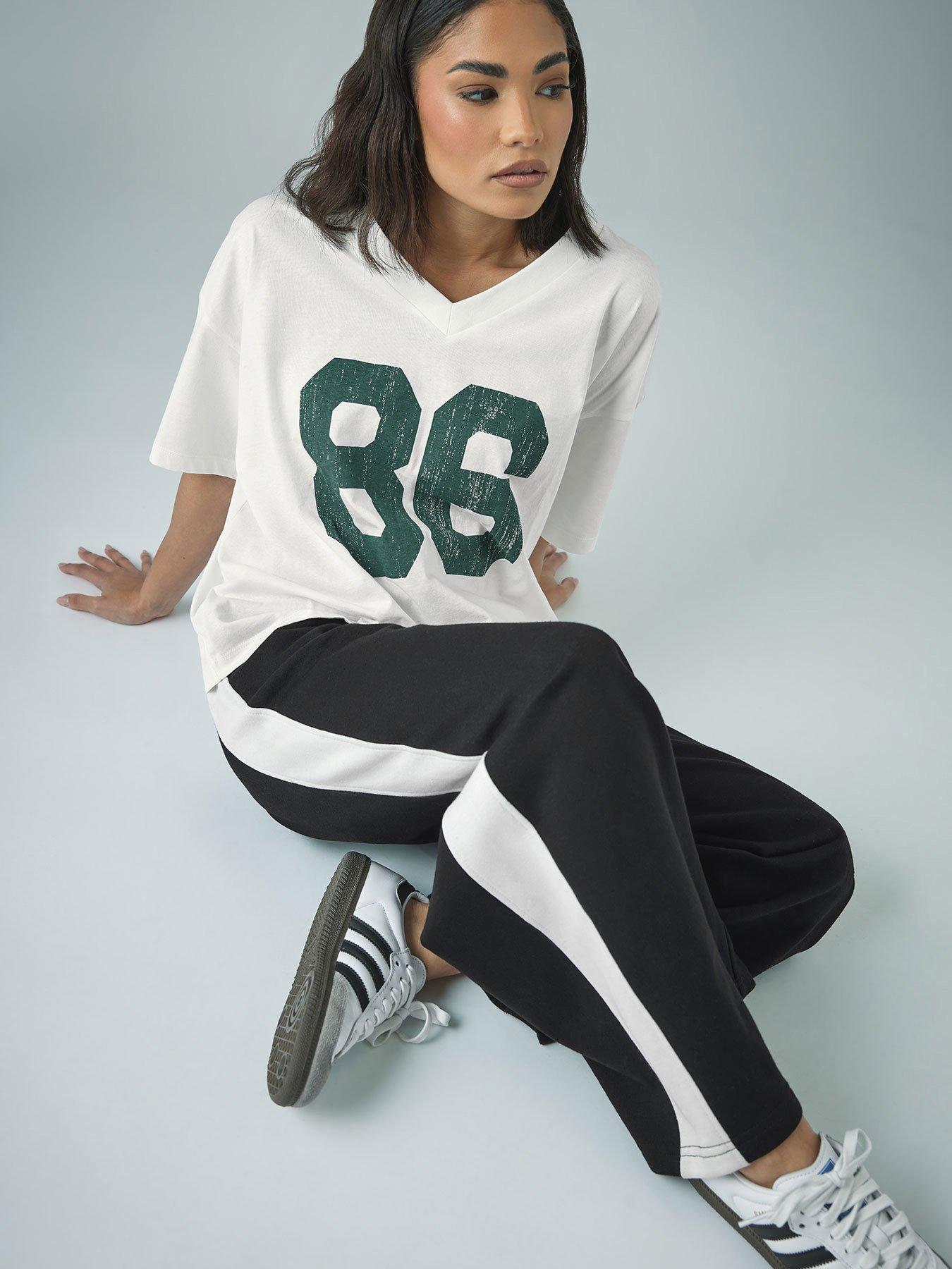 pixiegirl-side-stripe-joggers-black