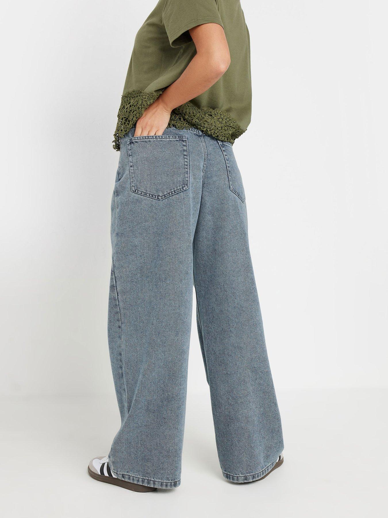 Image 2 of 4 of PixieGirl Thin Waist Band Jean - Blue