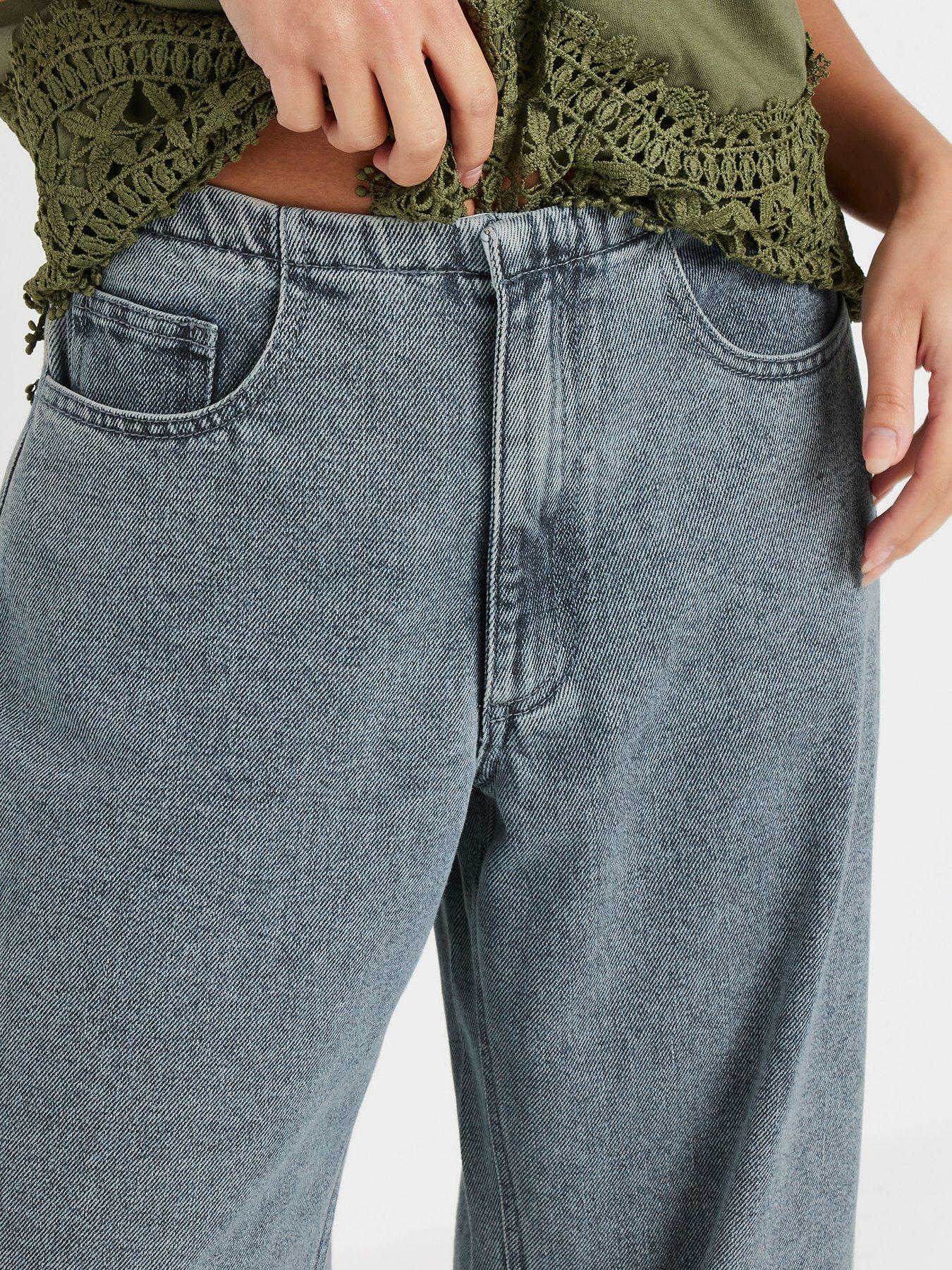 Image 4 of 4 of PixieGirl Thin Waist Band Jean - Blue