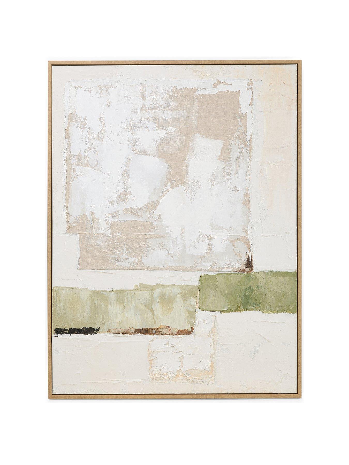 Image 2 of 5 of Michelle Keegan Home MK Abstract Hand Paint Capped Canvas 60x80cm - FSC&reg; Certified