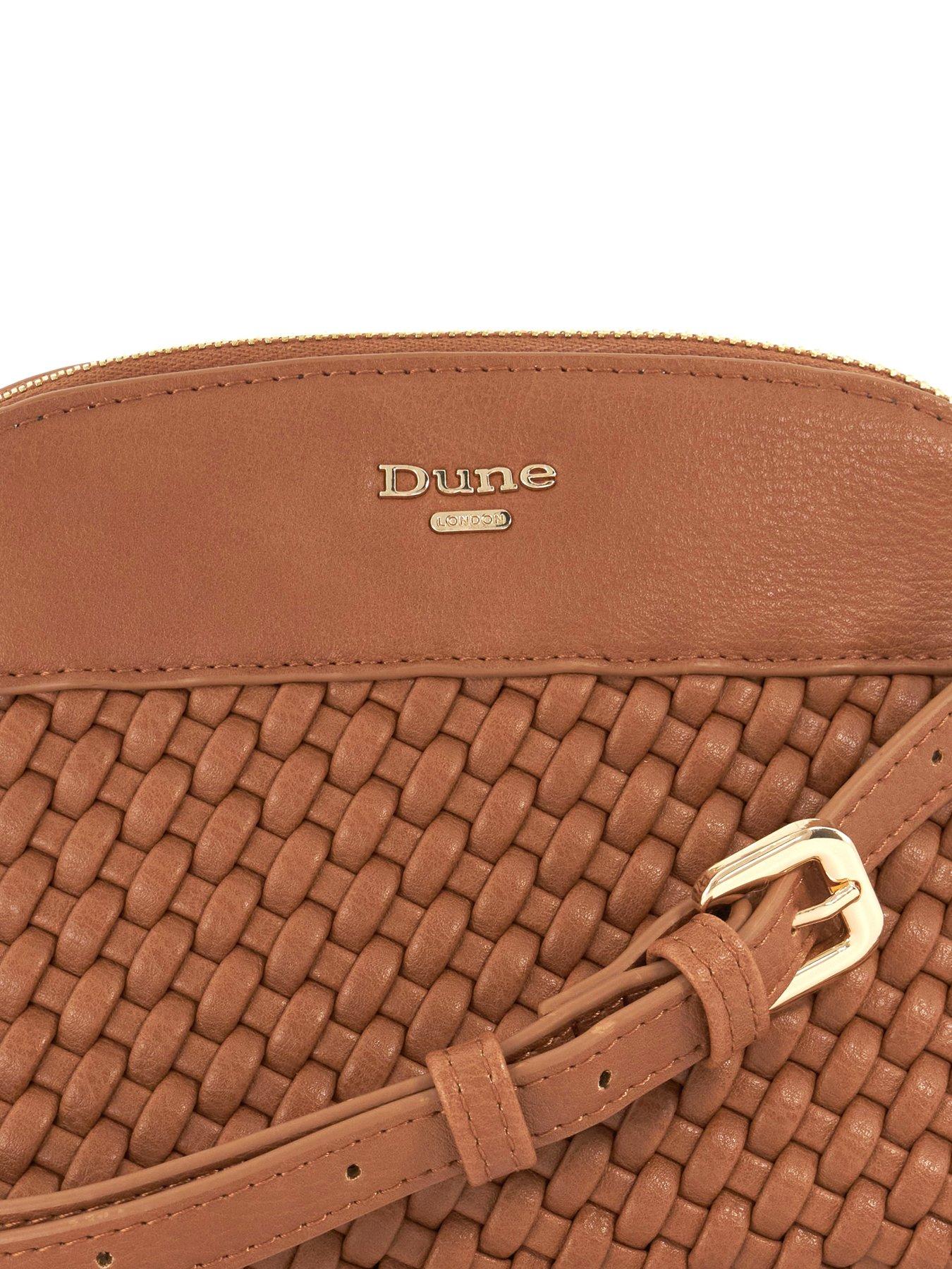 Image 4 of 5 of Dune London Distinct Woven Crossbody Bag - Tan
