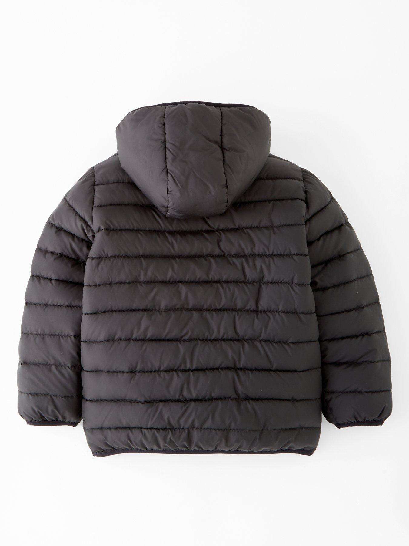 Image 2 of 4 of The Very Collection Boys Lightweight Padded Jacket - Black