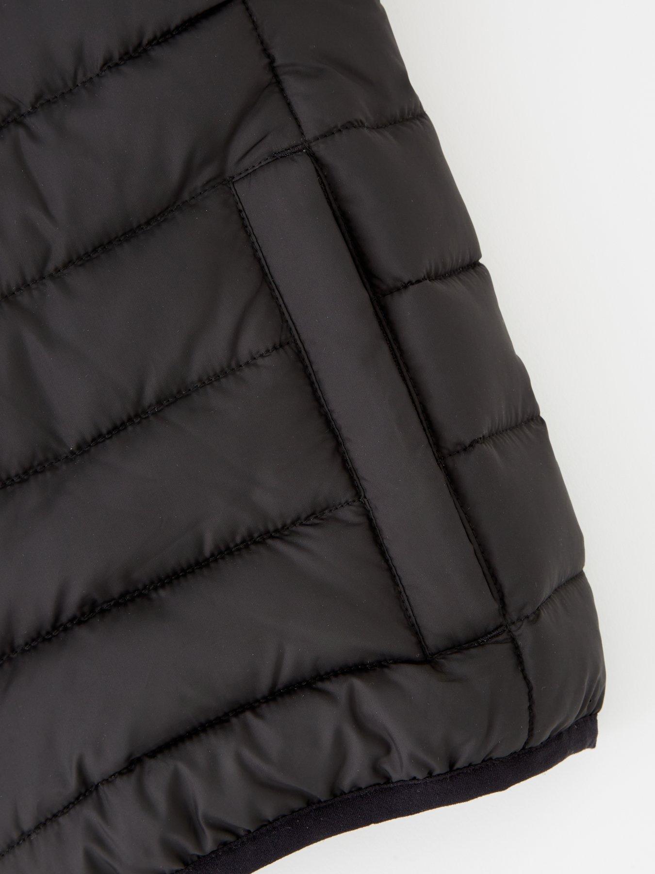 Image 4 of 4 of The Very Collection Boys Lightweight Padded Jacket - Black